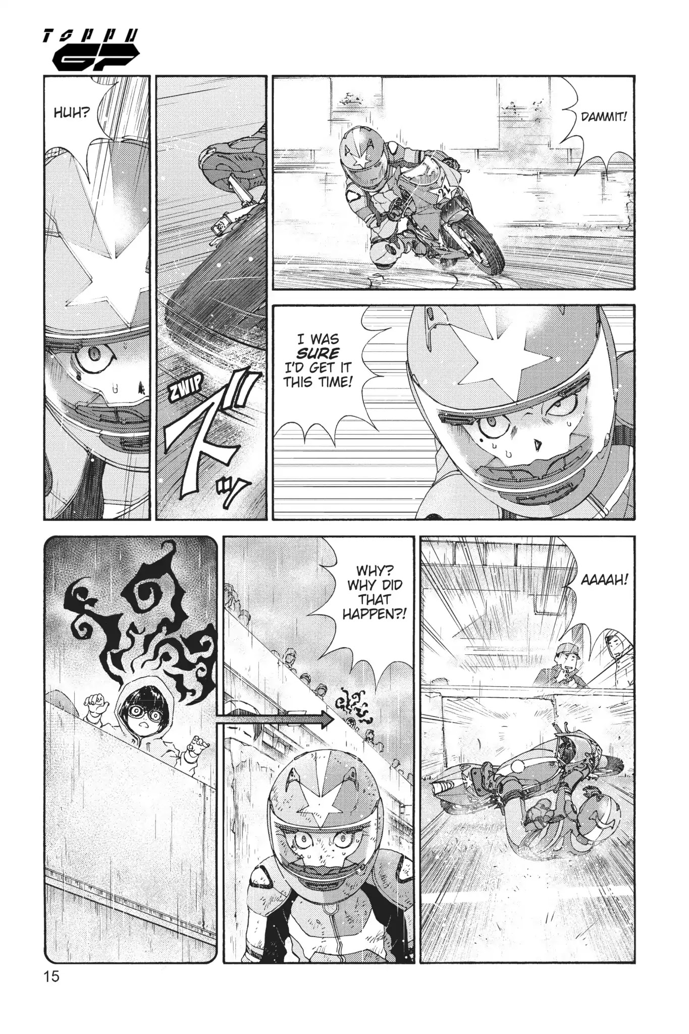 Toppu GP Chapter 24 page 15 - Chapter 24: Lap 24: The Worth Of Two Feet