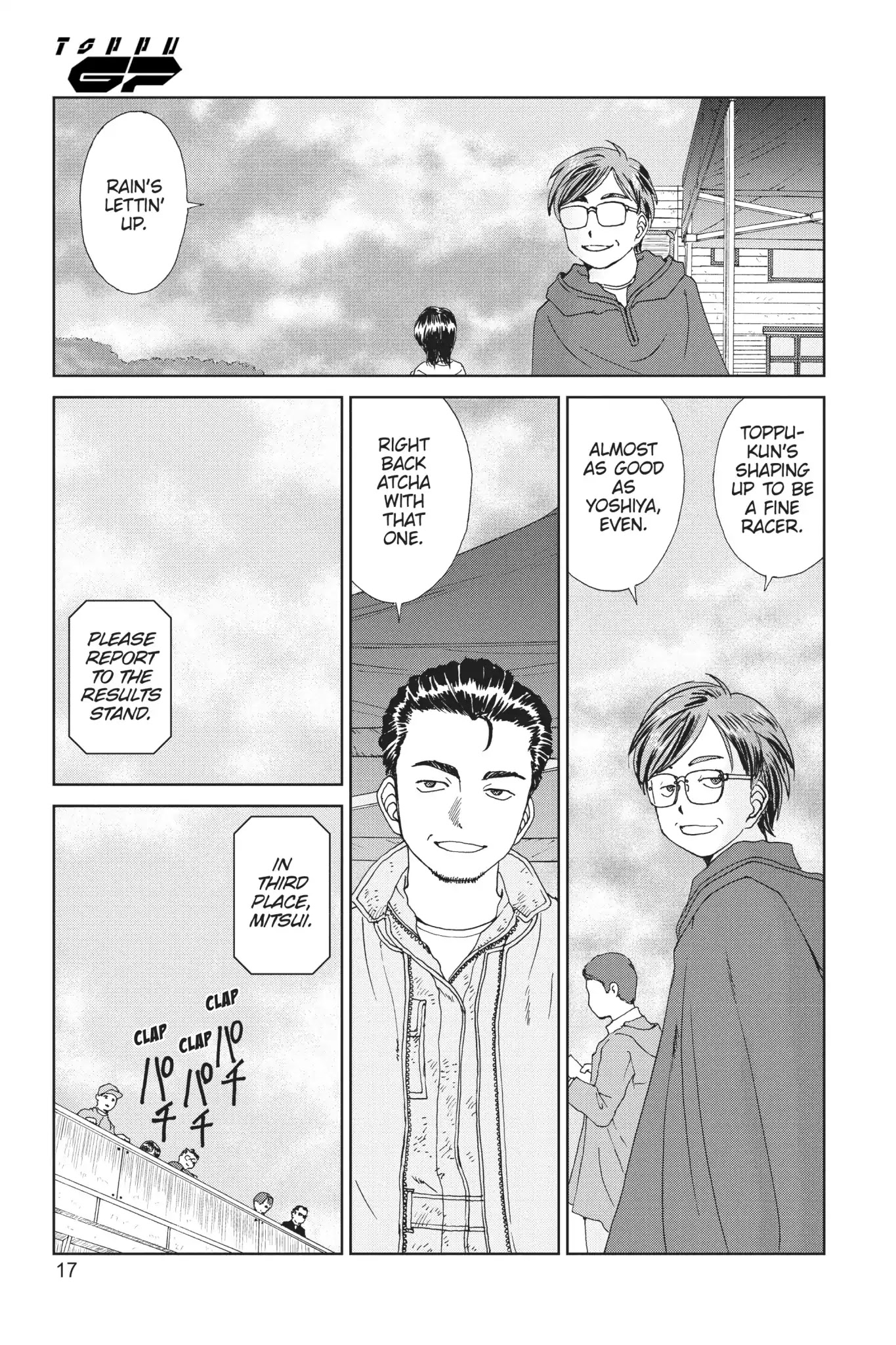 Toppu GP Chapter 24 page 17 - Chapter 24: Lap 24: The Worth Of Two Feet