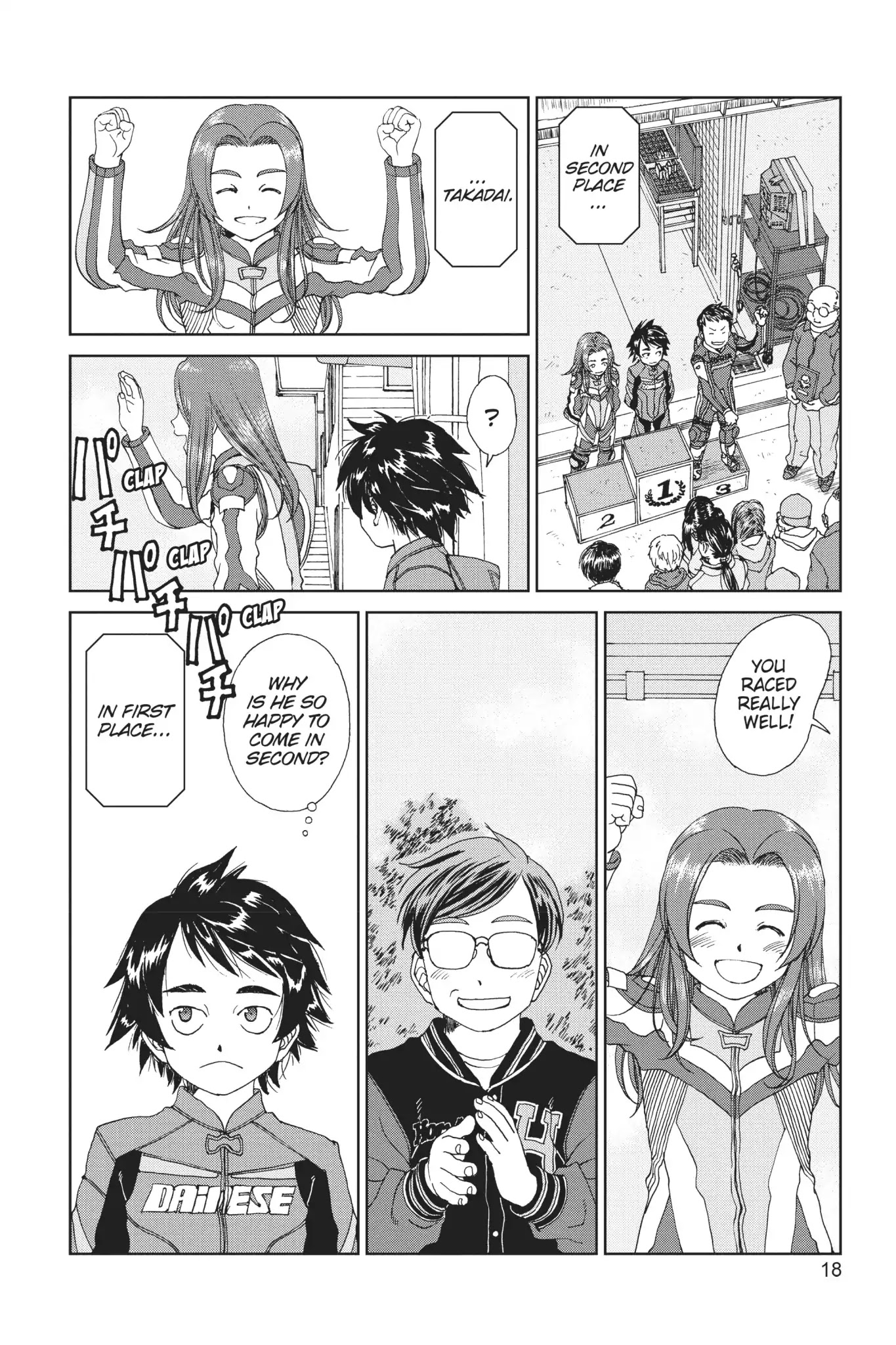Toppu GP Chapter 24 page 18 - Chapter 24: Lap 24: The Worth Of Two Feet