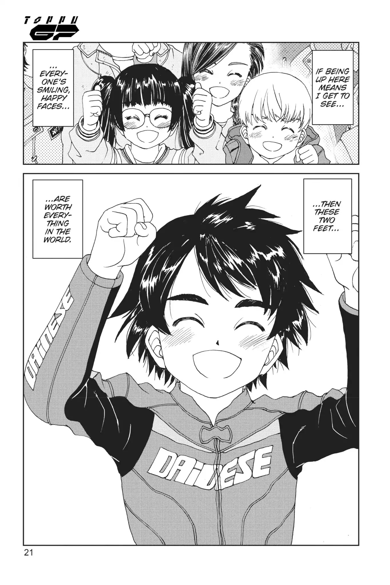Toppu GP Chapter 24 page 21 - Chapter 24: Lap 24: The Worth Of Two Feet