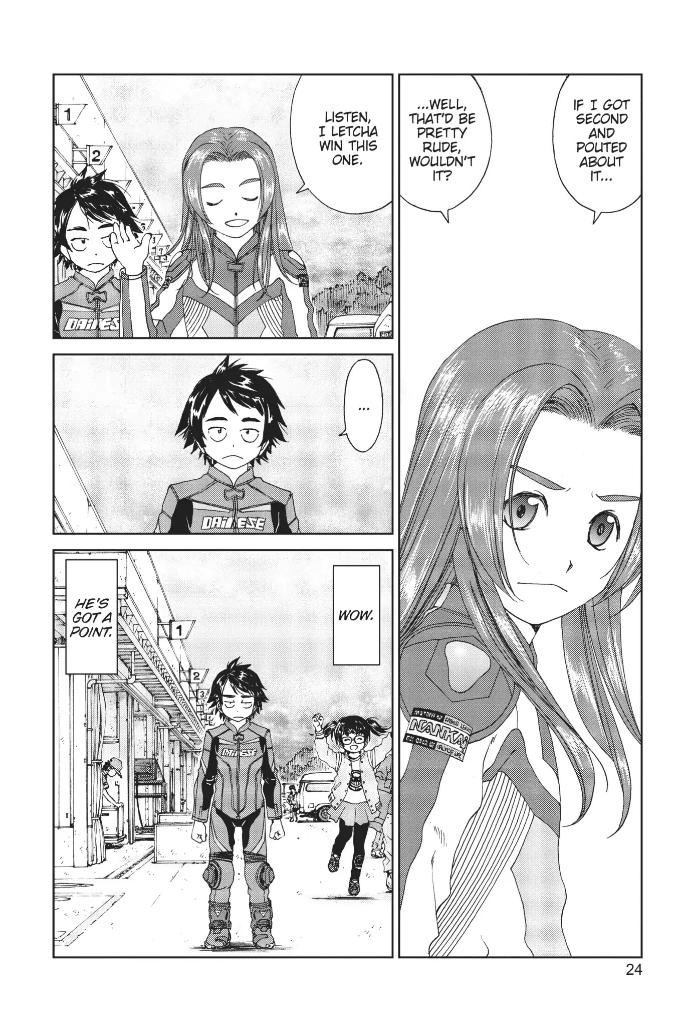 Toppu GP Chapter 24 page 24 - Chapter 24: Lap 24: The Worth Of Two Feet