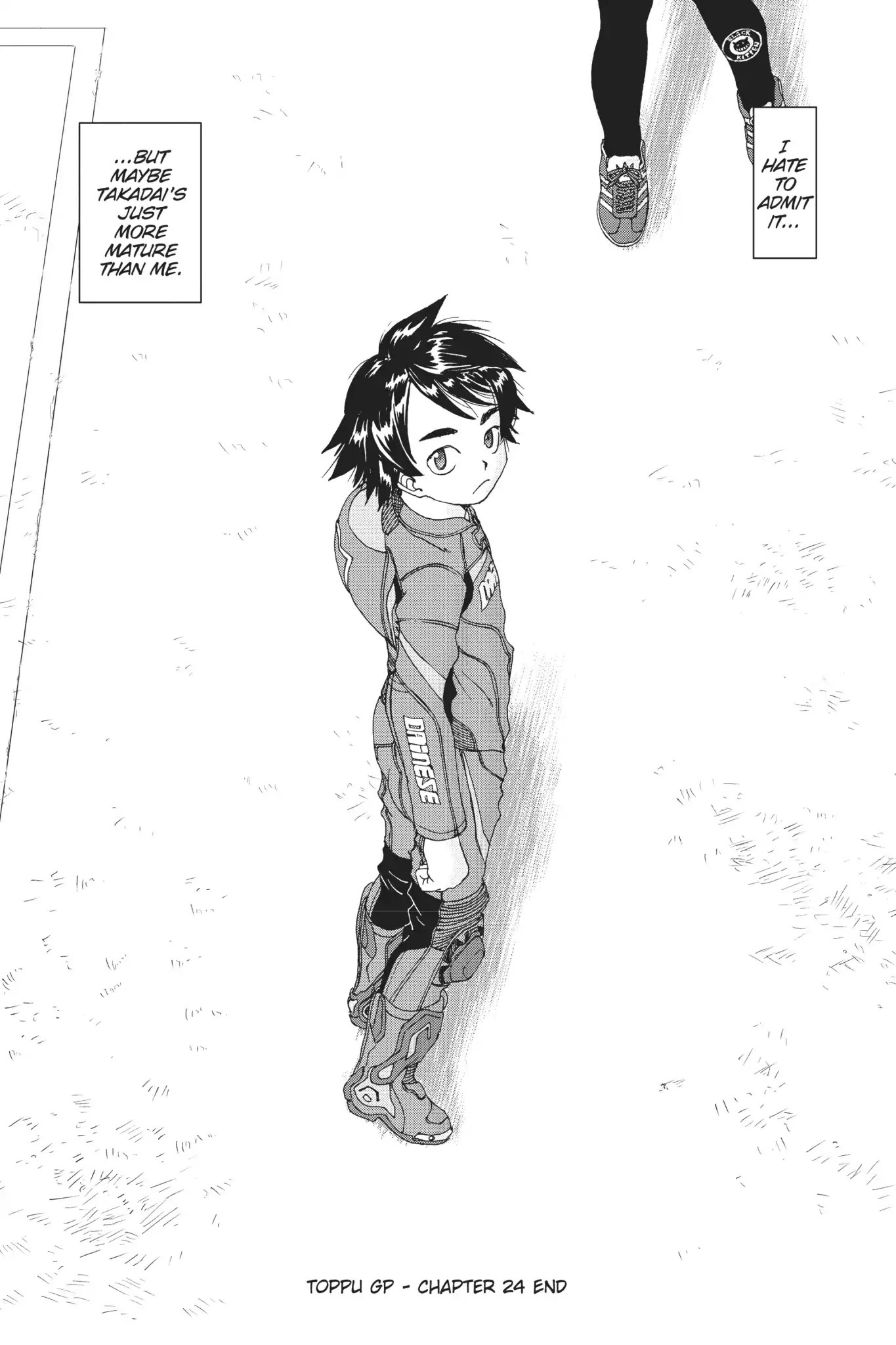 Toppu GP Chapter 24 page 25 - Chapter 24: Lap 24: The Worth Of Two Feet
