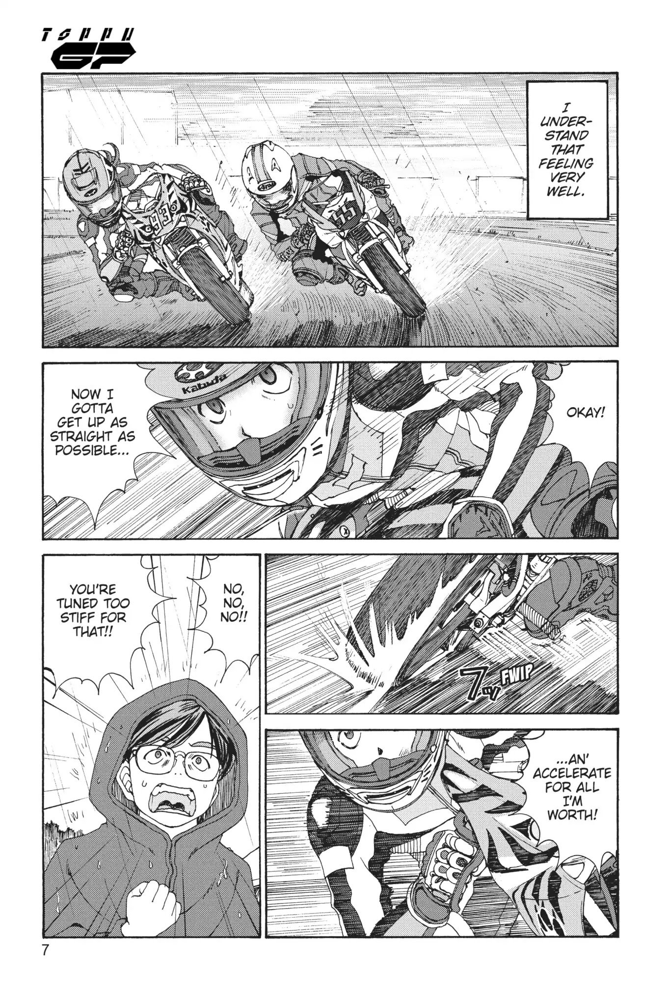 Toppu GP Chapter 24 page 8 - Chapter 24: Lap 24: The Worth Of Two Feet