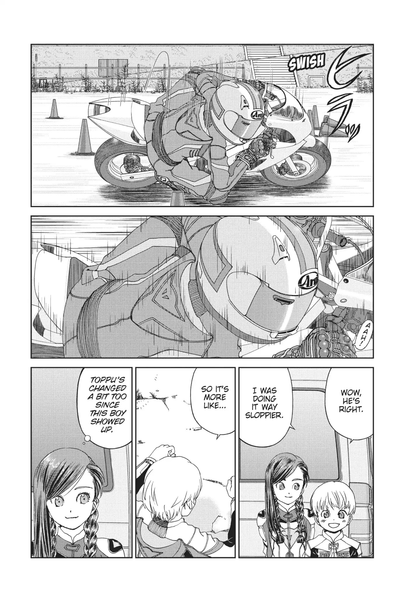 Toppu GP Chapter 25 page 17 - Chapter 25: Lap 25: Growth