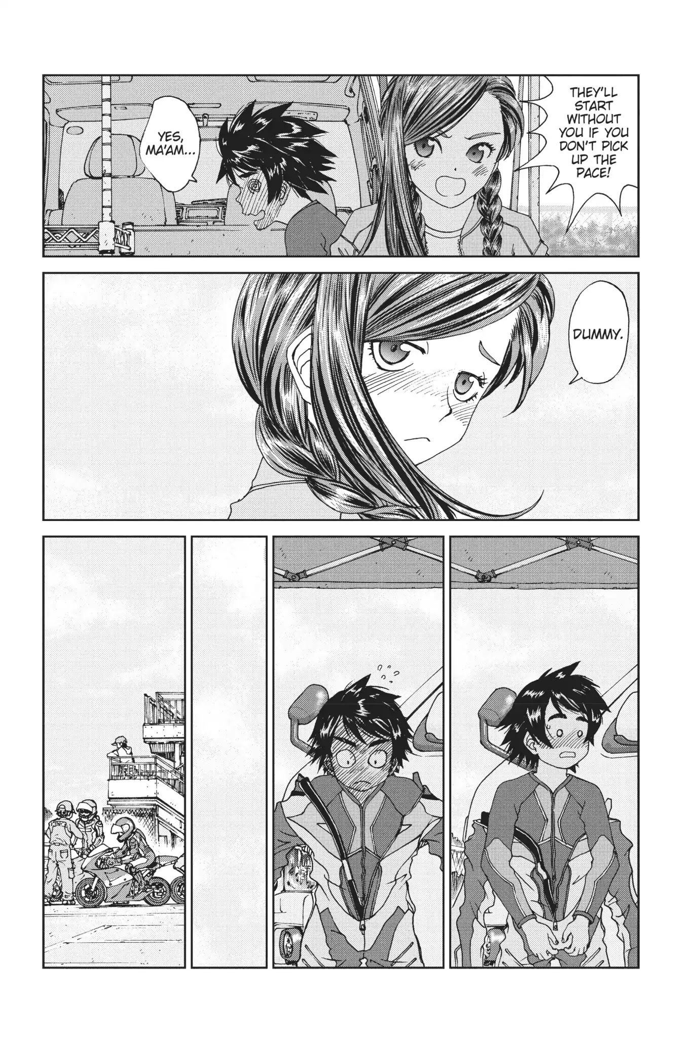 Toppu GP Chapter 26 page 10 - Chapter 26: Lap 26: Her Riding Suit