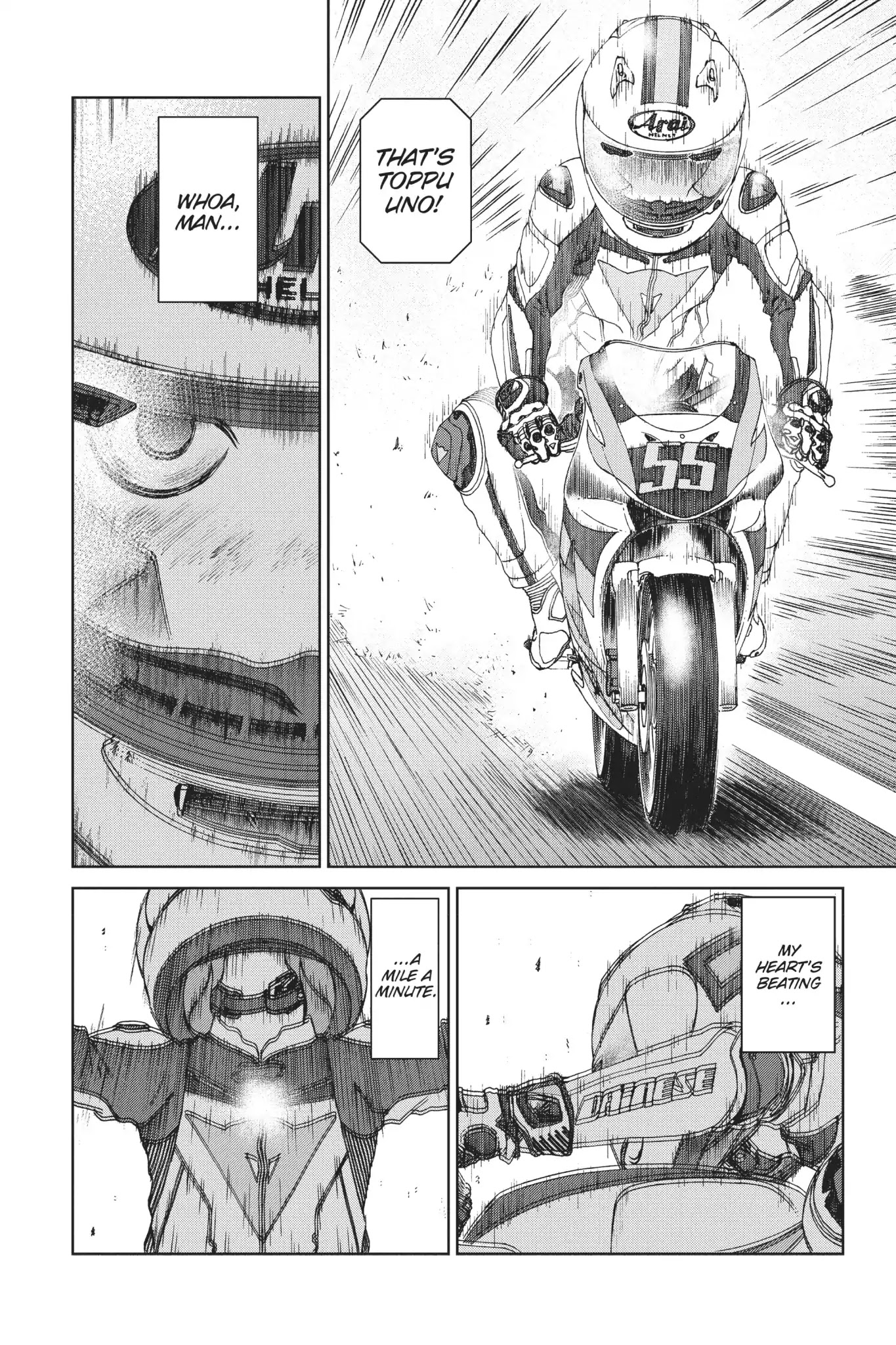 Toppu GP Chapter 26 page 15 - Chapter 26: Lap 26: Her Riding Suit