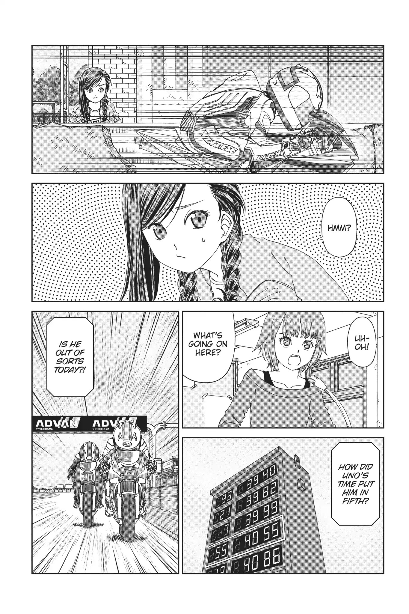 Toppu GP Chapter 26 page 17 - Chapter 26: Lap 26: Her Riding Suit