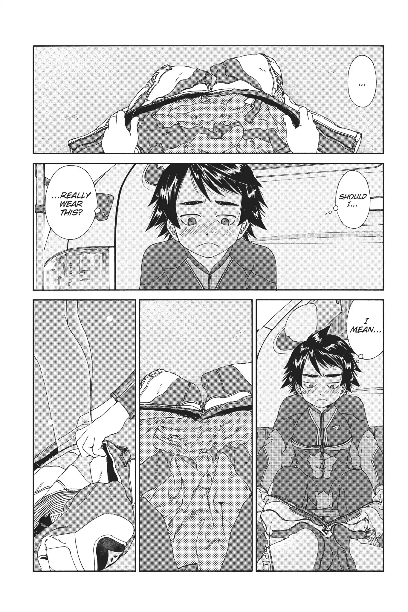 Toppu GP Chapter 26 page 7 - Chapter 26: Lap 26: Her Riding Suit