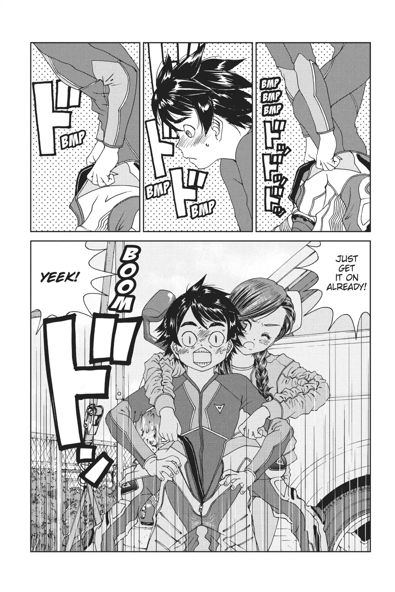 Toppu GP Chapter 26 page 9 - Chapter 26: Lap 26: Her Riding Suit