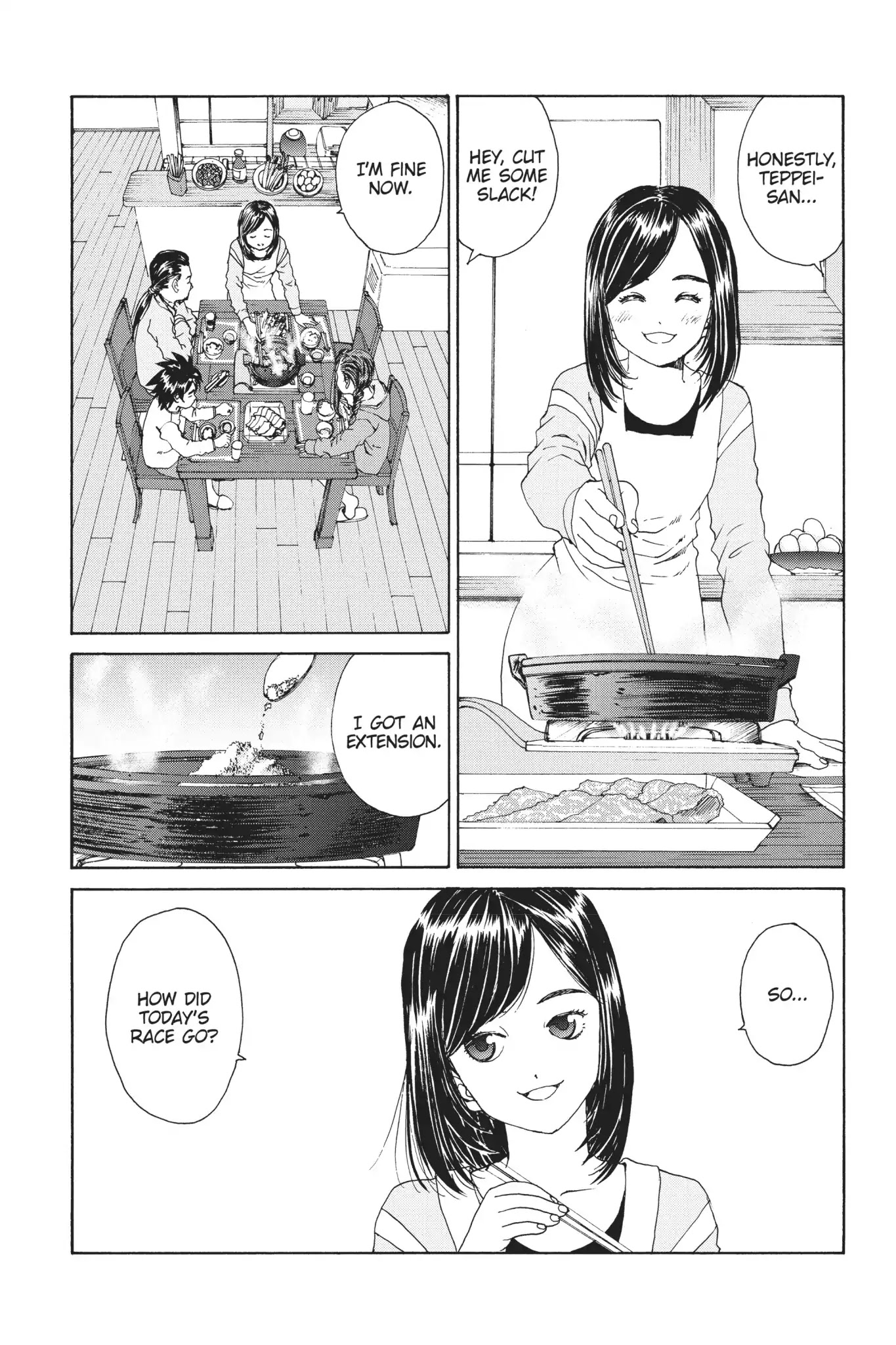 Toppu GP Chapter 28 page 13 - Chapter 28: Lap 28: Victory Dinner
