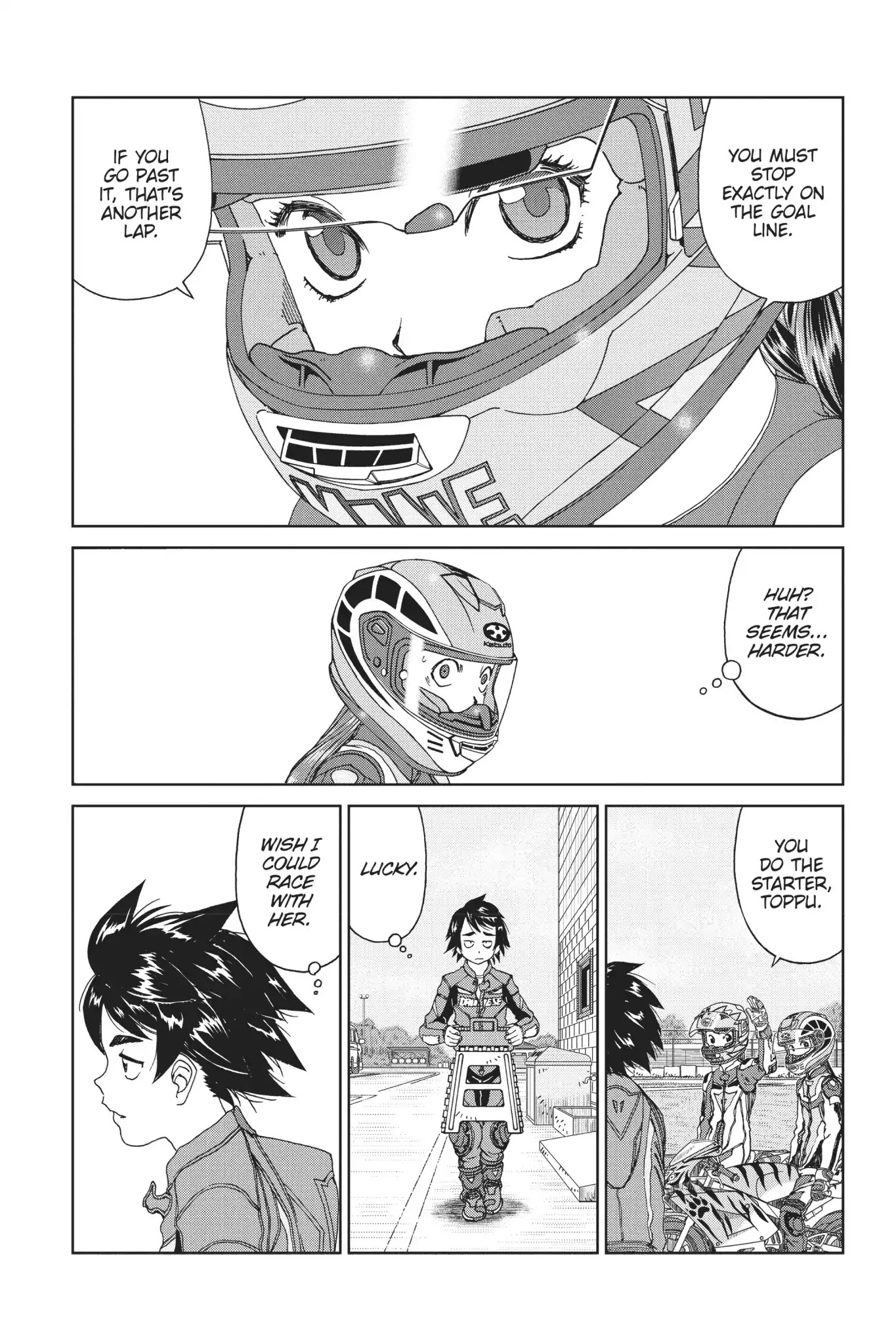 Toppu GP Chapter 29 page 15 - Chapter 29: Lap 29: What's Endurance?