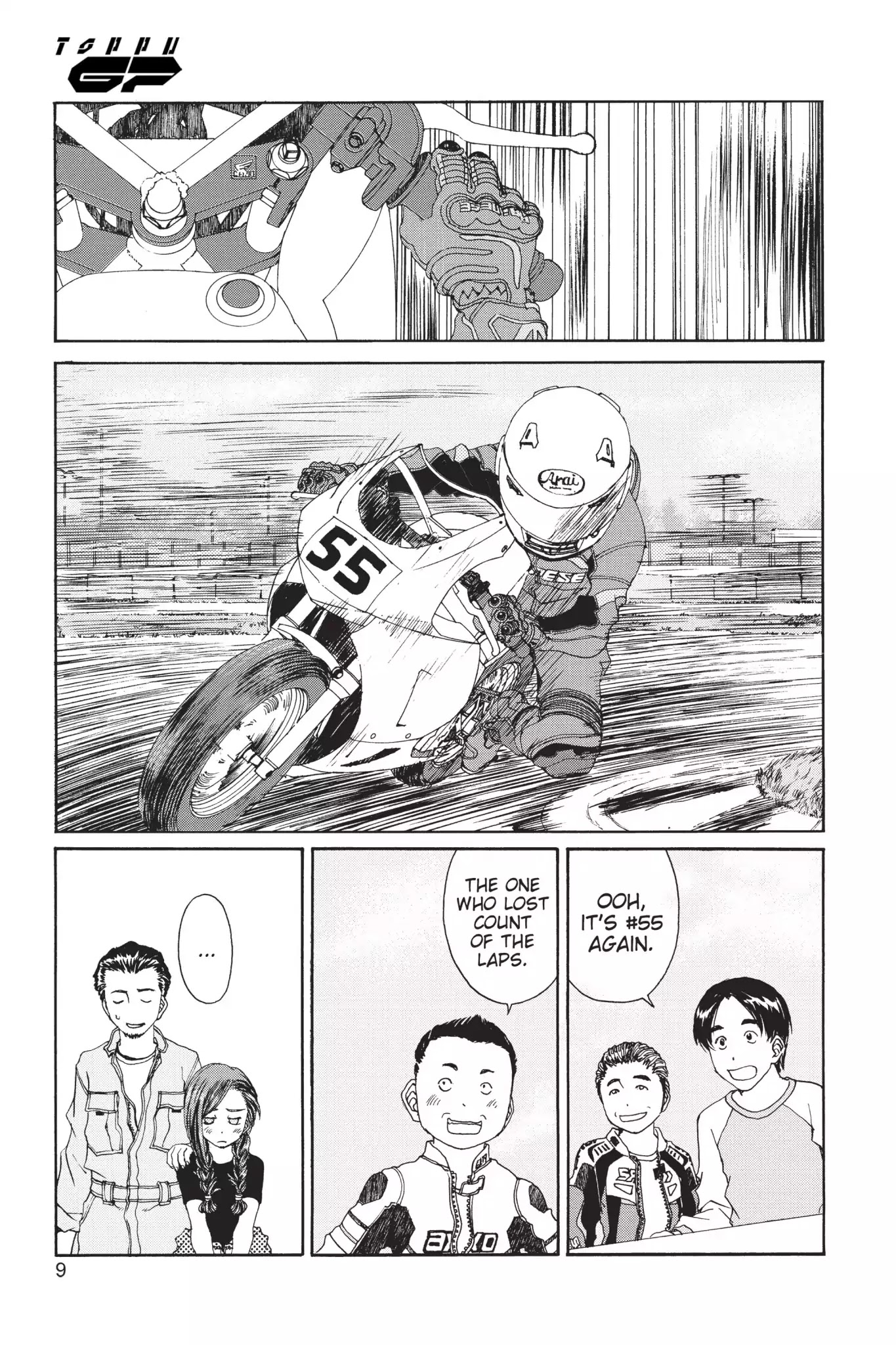 Toppu GP Chapter 3 page 10 - Chapter 3: Lap 3: Talking With The Machine