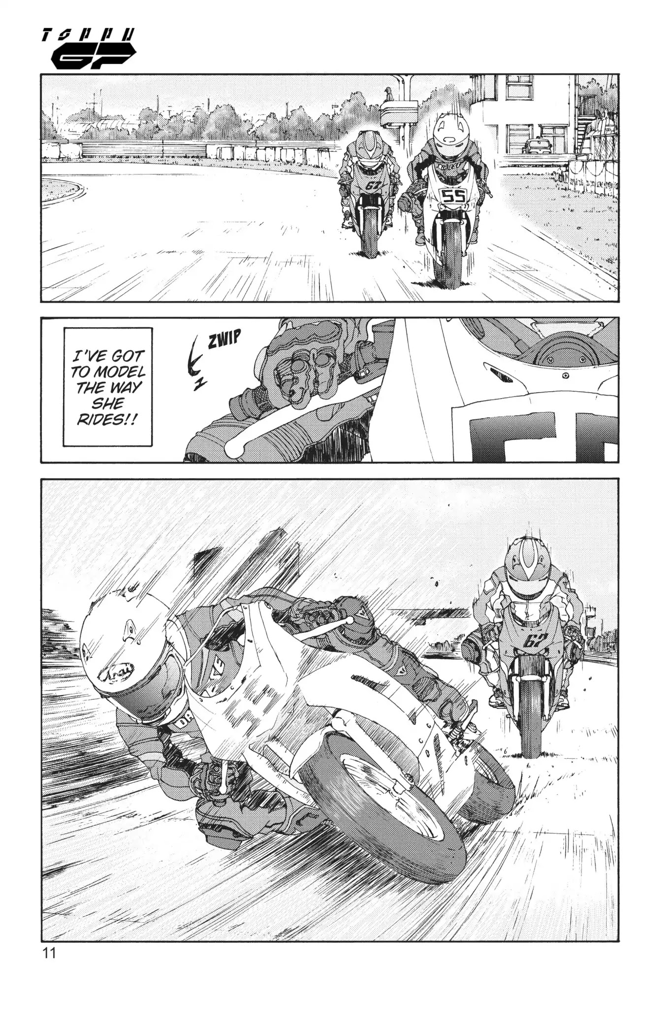 Toppu GP Chapter 3 page 12 - Chapter 3: Lap 3: Talking With The Machine