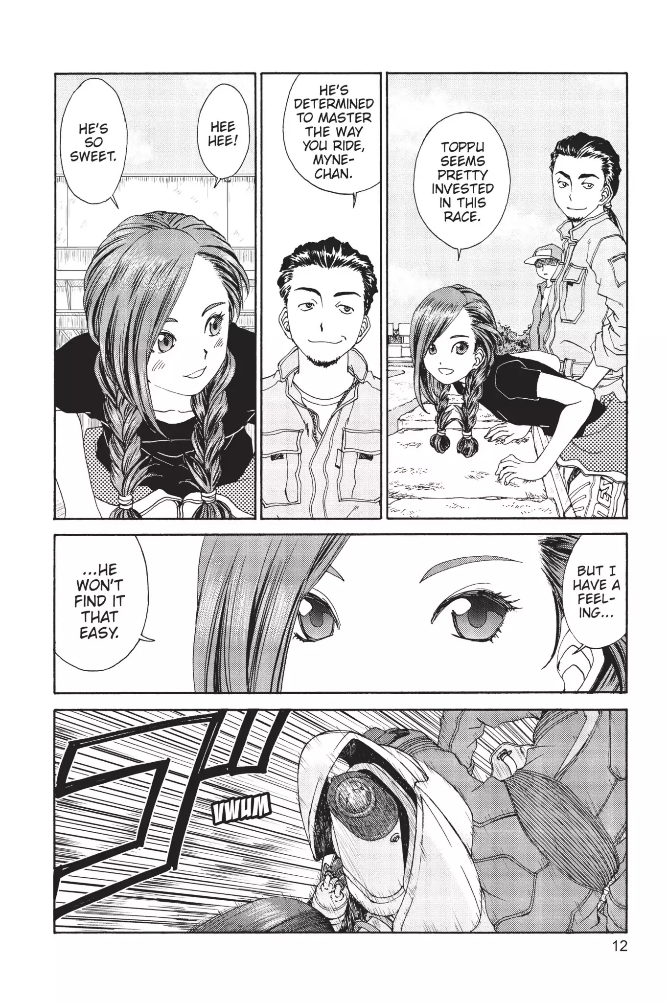 Toppu GP Chapter 3 page 13 - Chapter 3: Lap 3: Talking With The Machine
