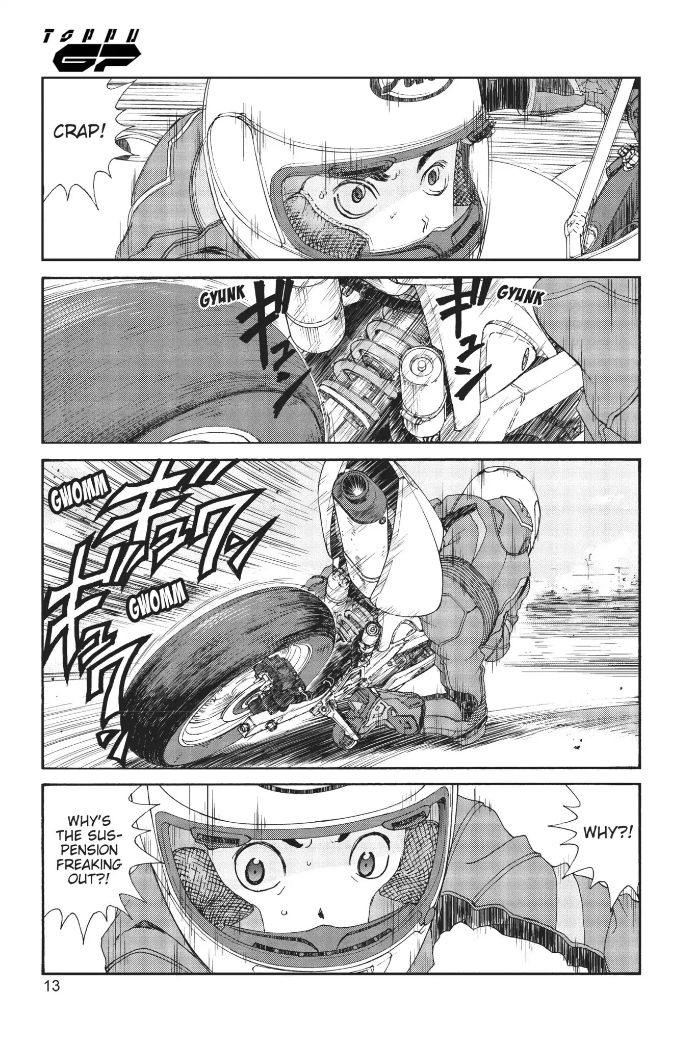 Toppu GP Chapter 3 page 14 - Chapter 3: Lap 3: Talking With The Machine