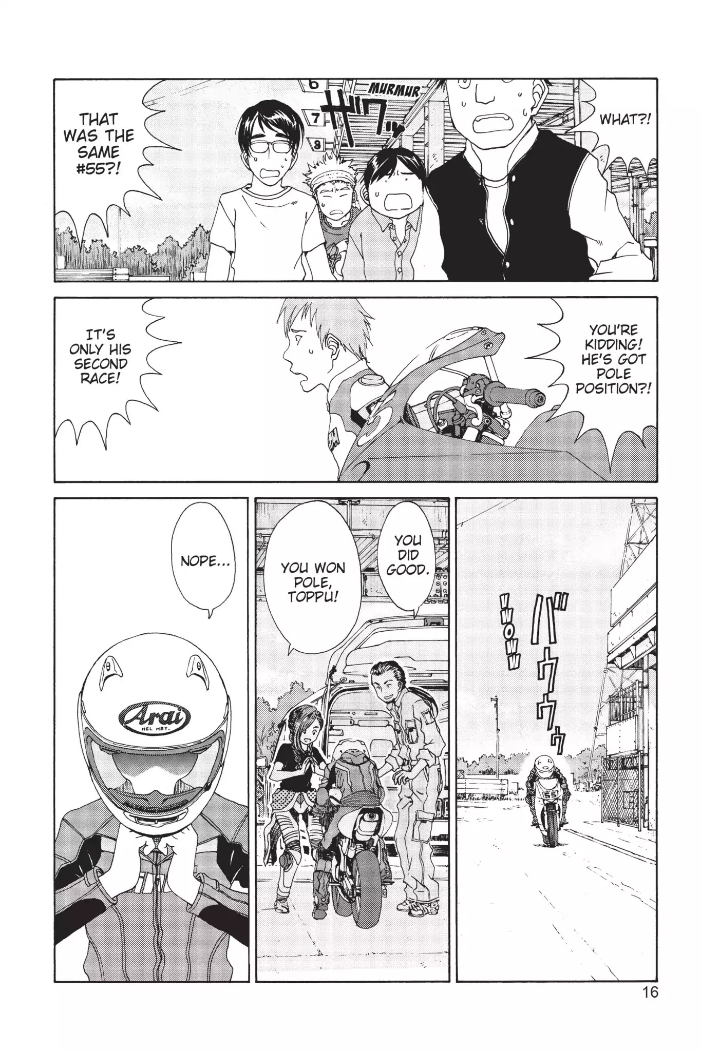 Toppu GP Chapter 3 page 17 - Chapter 3: Lap 3: Talking With The Machine