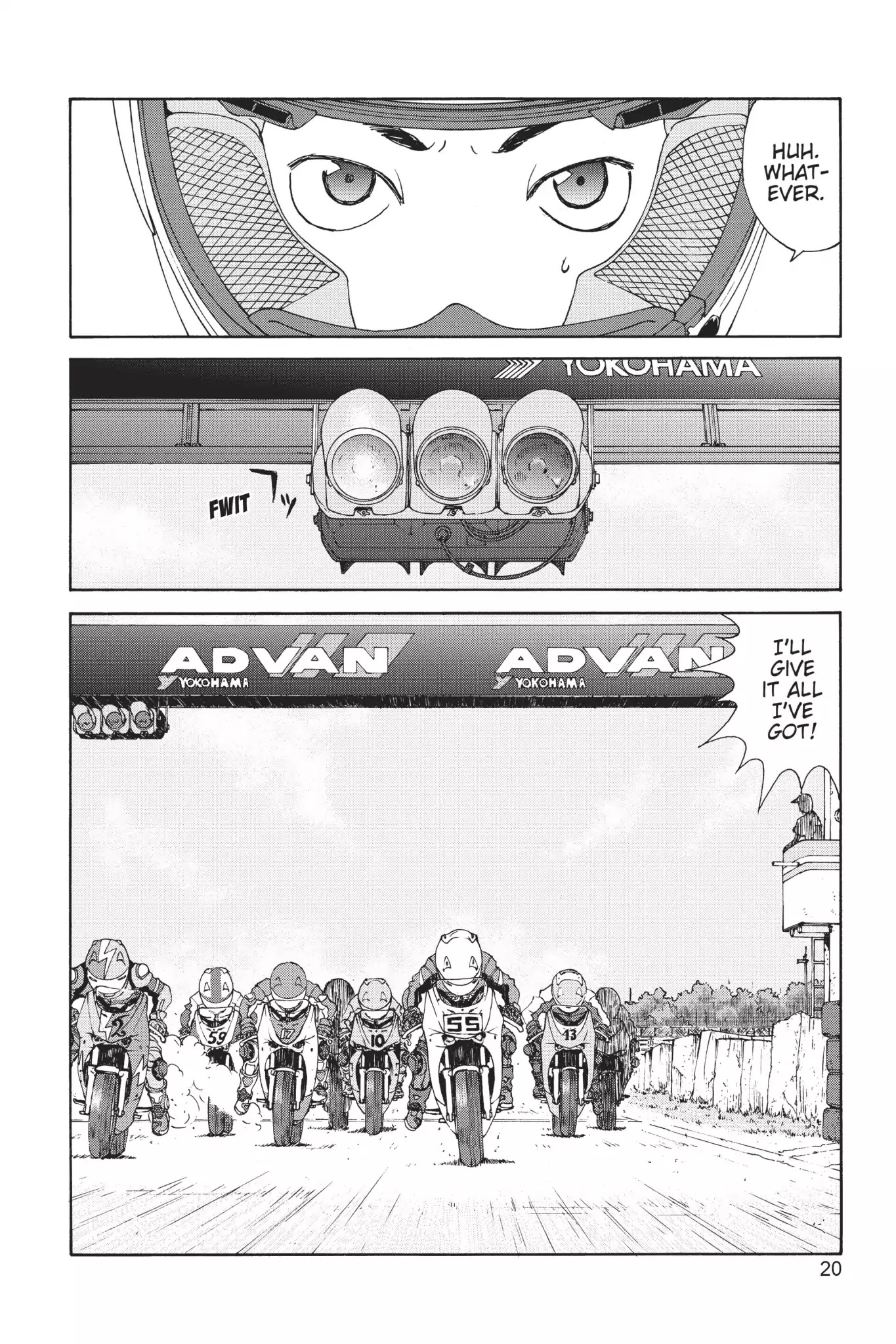 Toppu GP Chapter 3 page 21 - Chapter 3: Lap 3: Talking With The Machine