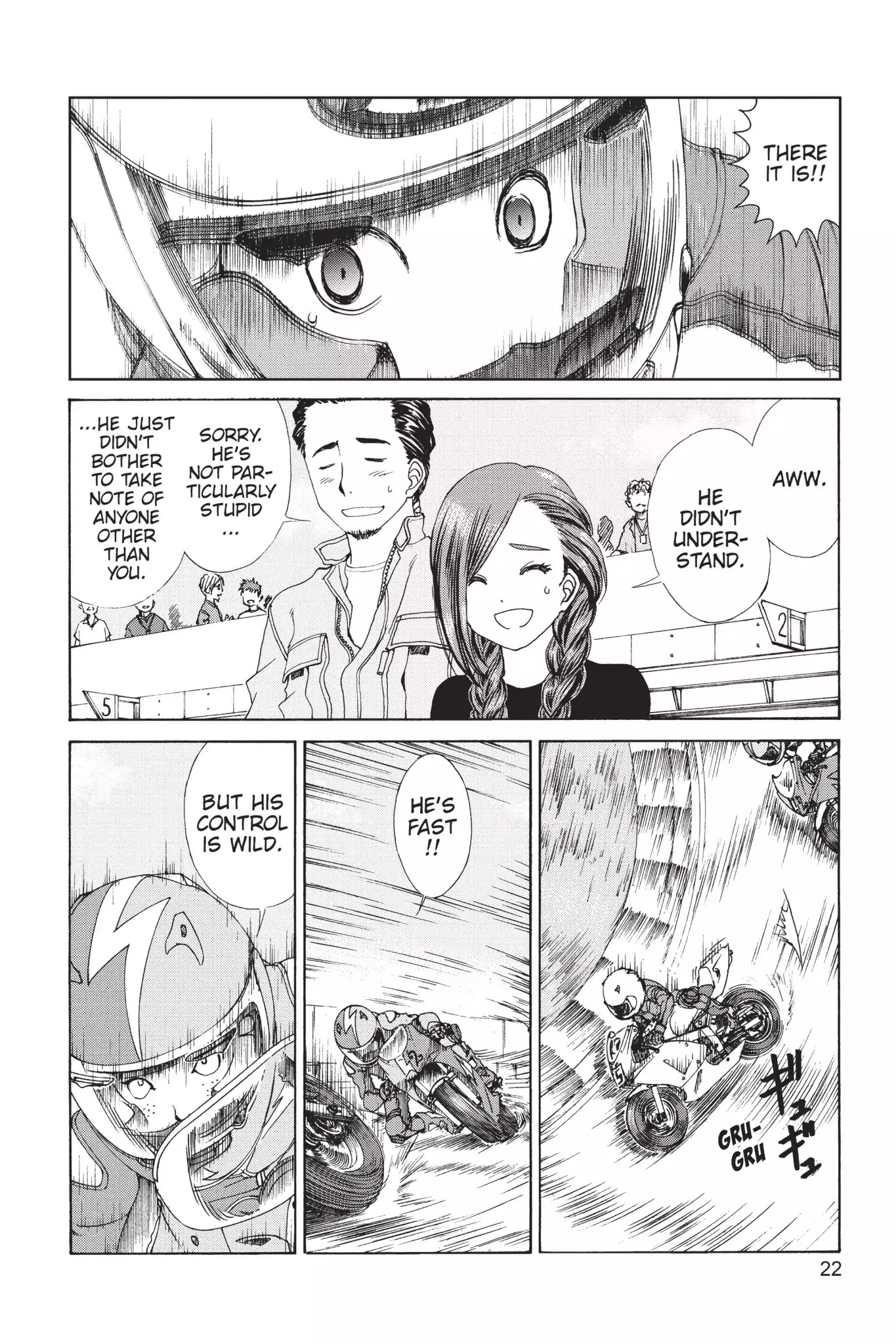 Toppu GP Chapter 3 page 23 - Chapter 3: Lap 3: Talking With The Machine