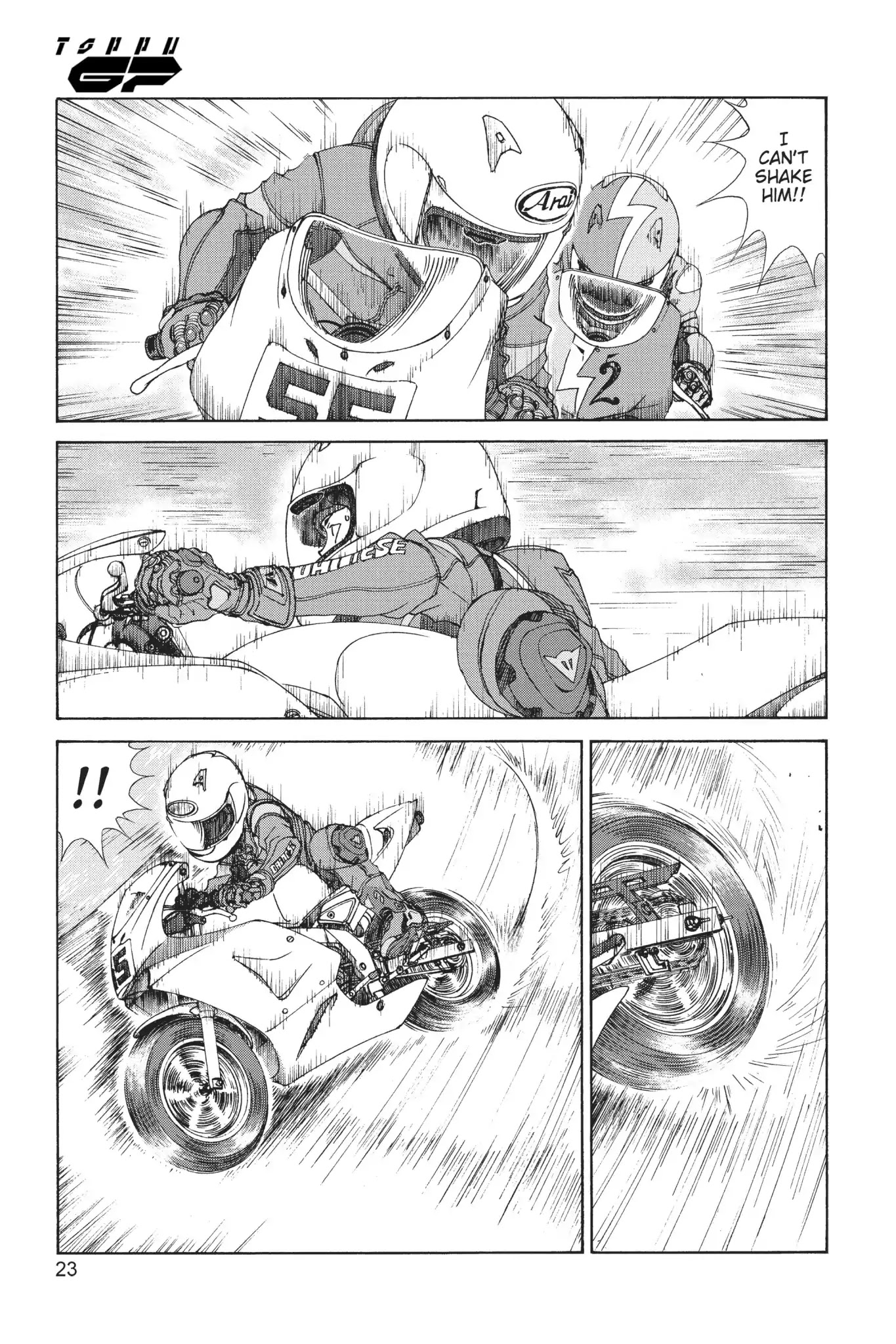 Toppu GP Chapter 3 page 24 - Chapter 3: Lap 3: Talking With The Machine