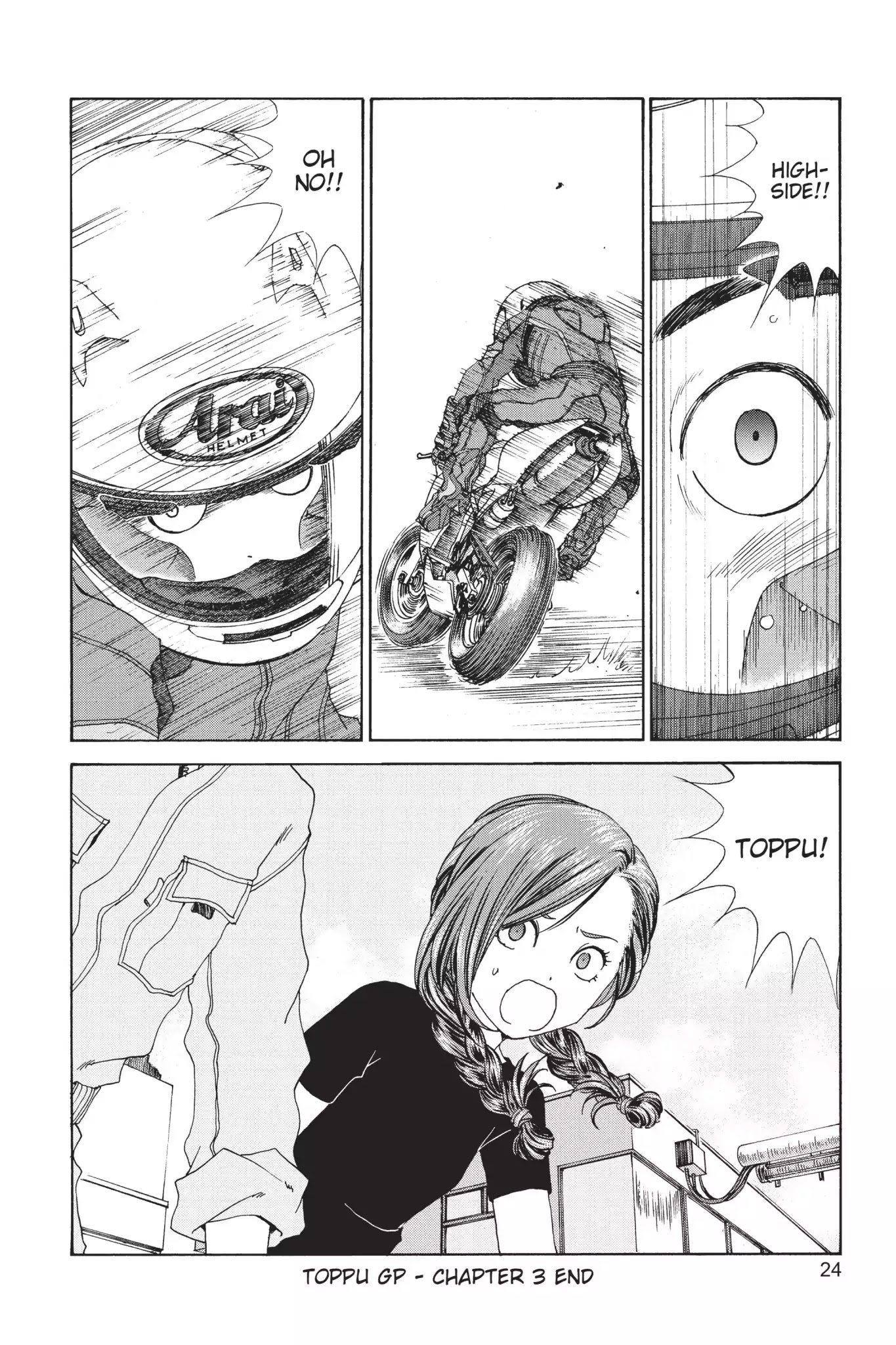 Toppu GP Chapter 3 page 25 - Chapter 3: Lap 3: Talking With The Machine