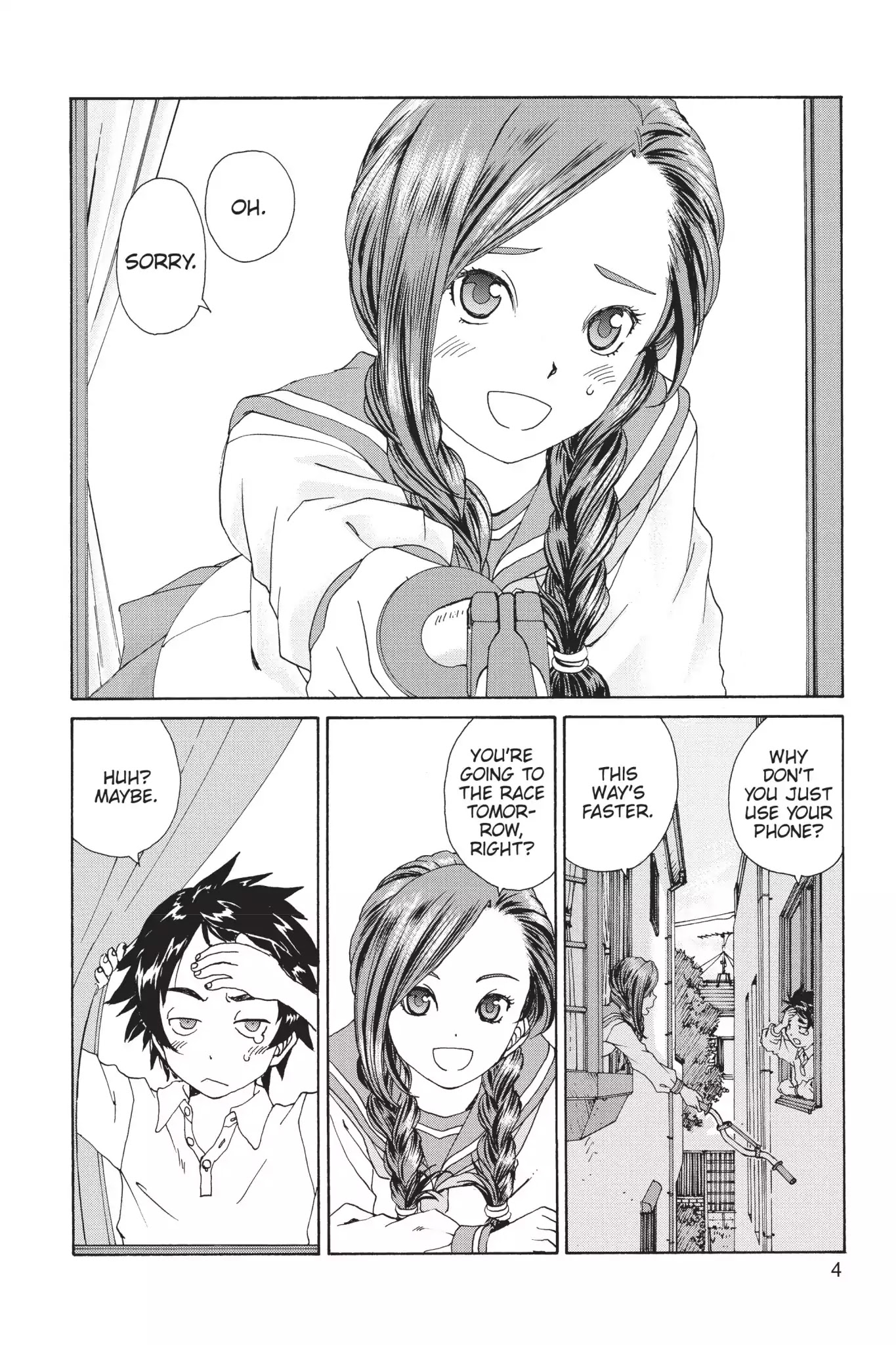 Toppu GP Chapter 3 page 5 - Chapter 3: Lap 3: Talking With The Machine