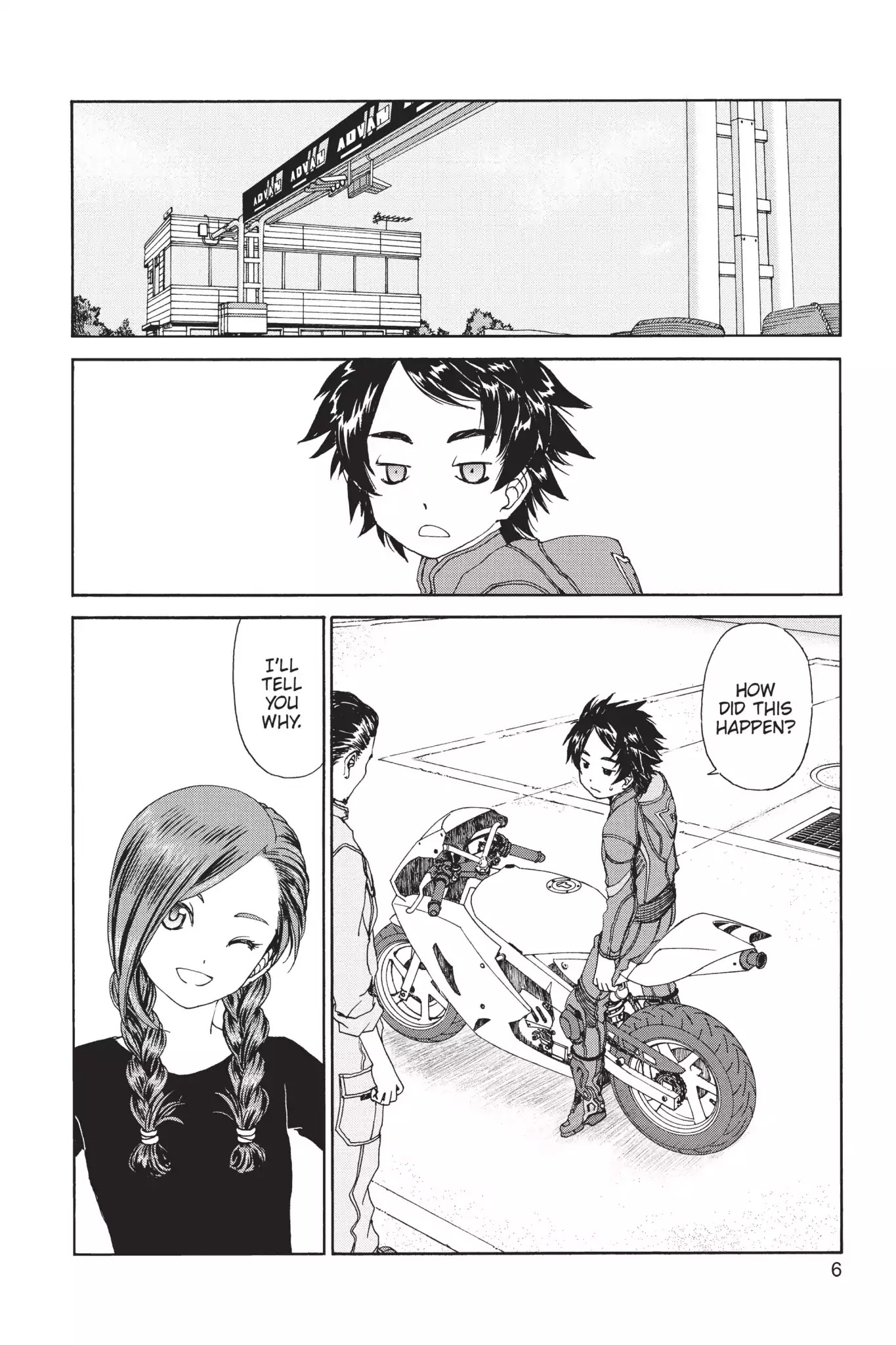 Toppu GP Chapter 3 page 7 - Chapter 3: Lap 3: Talking With The Machine
