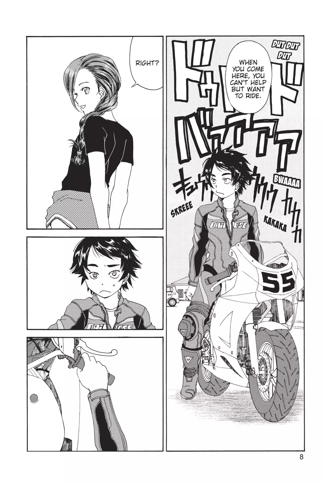 Toppu GP Chapter 3 page 9 - Chapter 3: Lap 3: Talking With The Machine