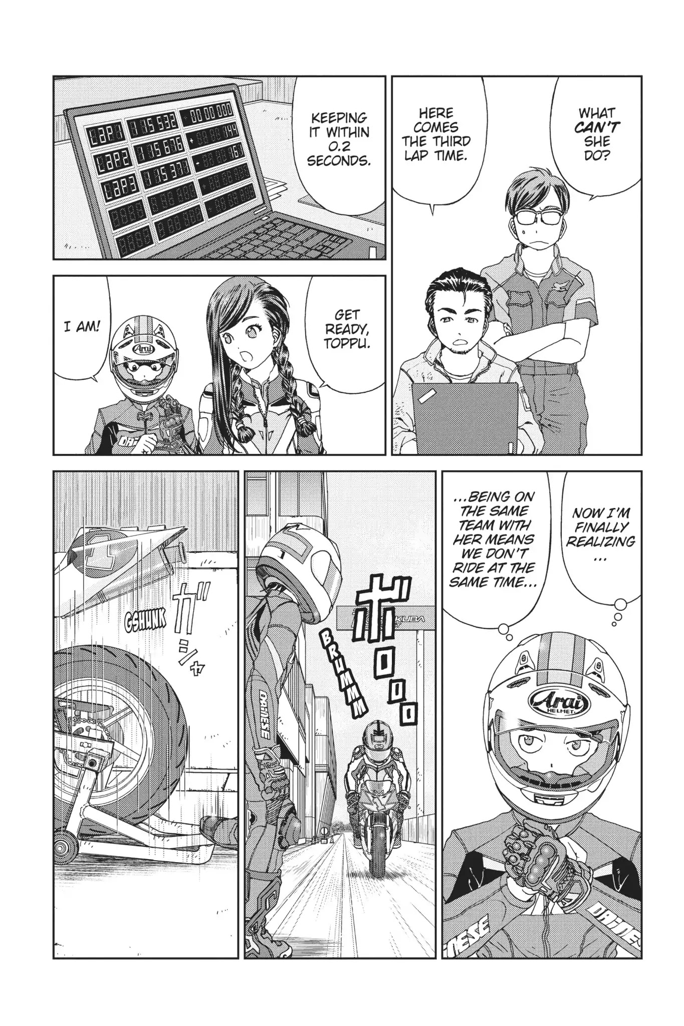 Toppu GP Chapter 30 page 17 - Chapter 30: Lap 30: Tsukuba 2000