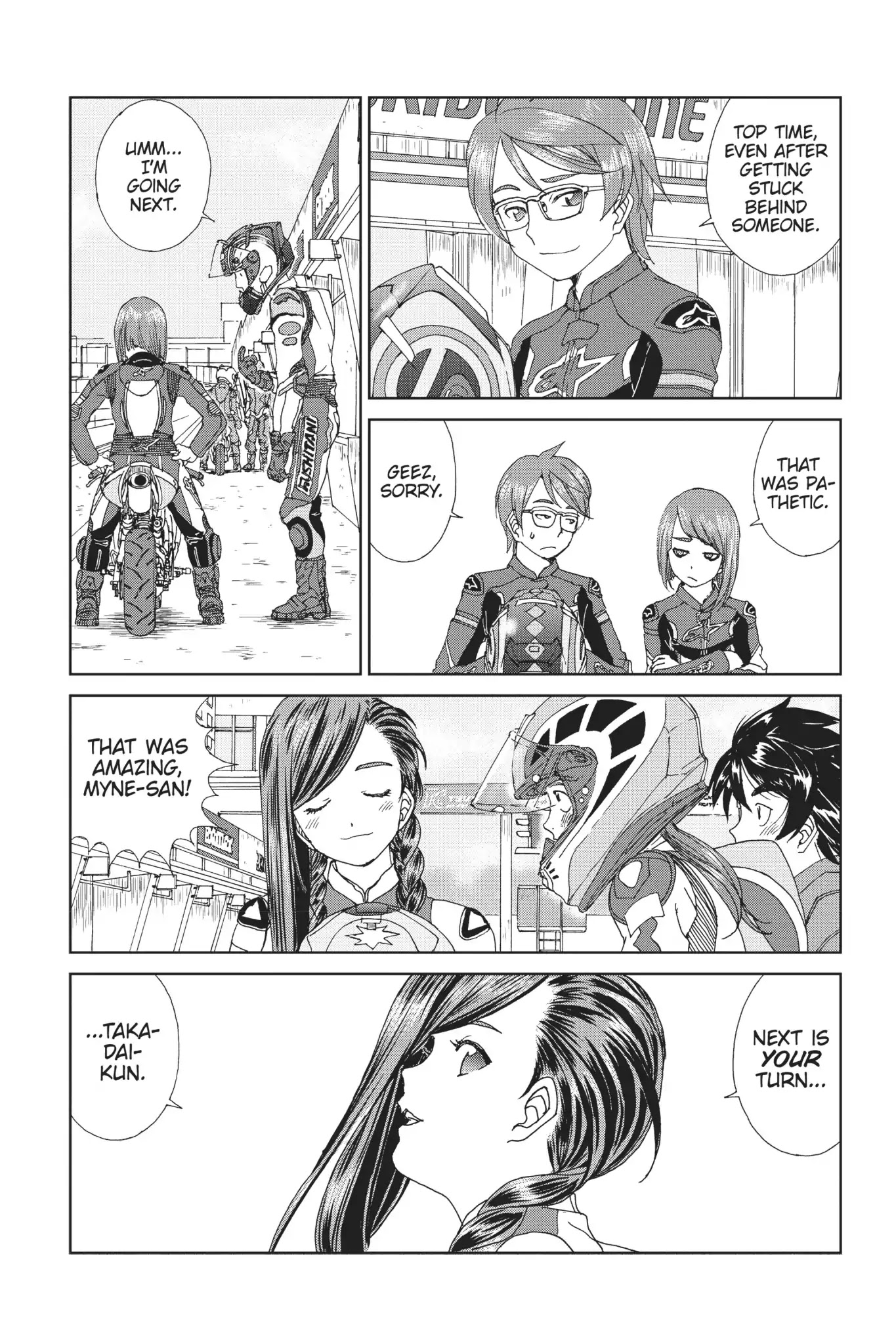Toppu GP Chapter 32 page 19 - Chapter 32: Lap 32: Endurance Qualifying