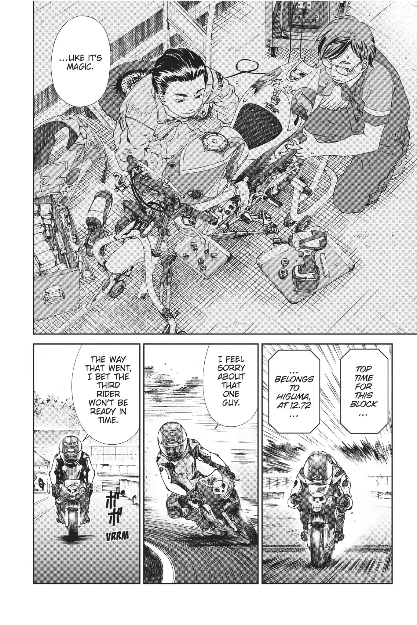 Toppu GP Chapter 33 page 11 - Chapter 33: Lap 33: Team Myne