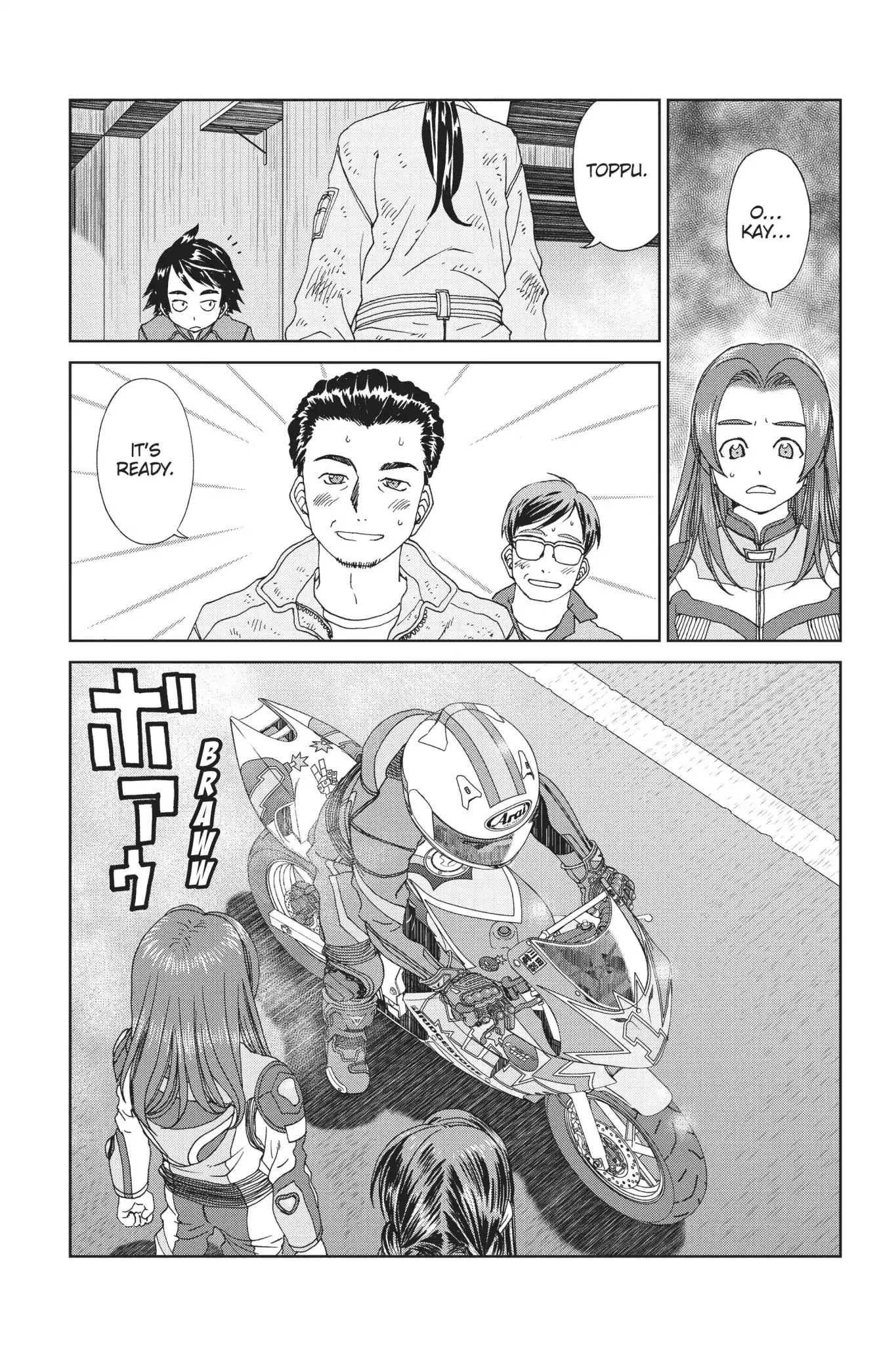 Toppu GP Chapter 33 page 17 - Chapter 33: Lap 33: Team Myne