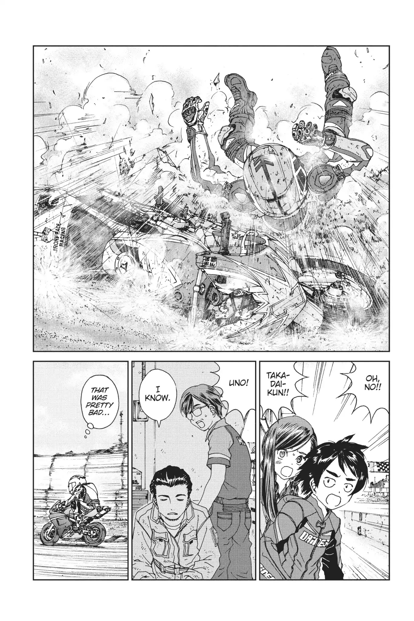 Toppu GP Chapter 33 page 5 - Chapter 33: Lap 33: Team Myne
