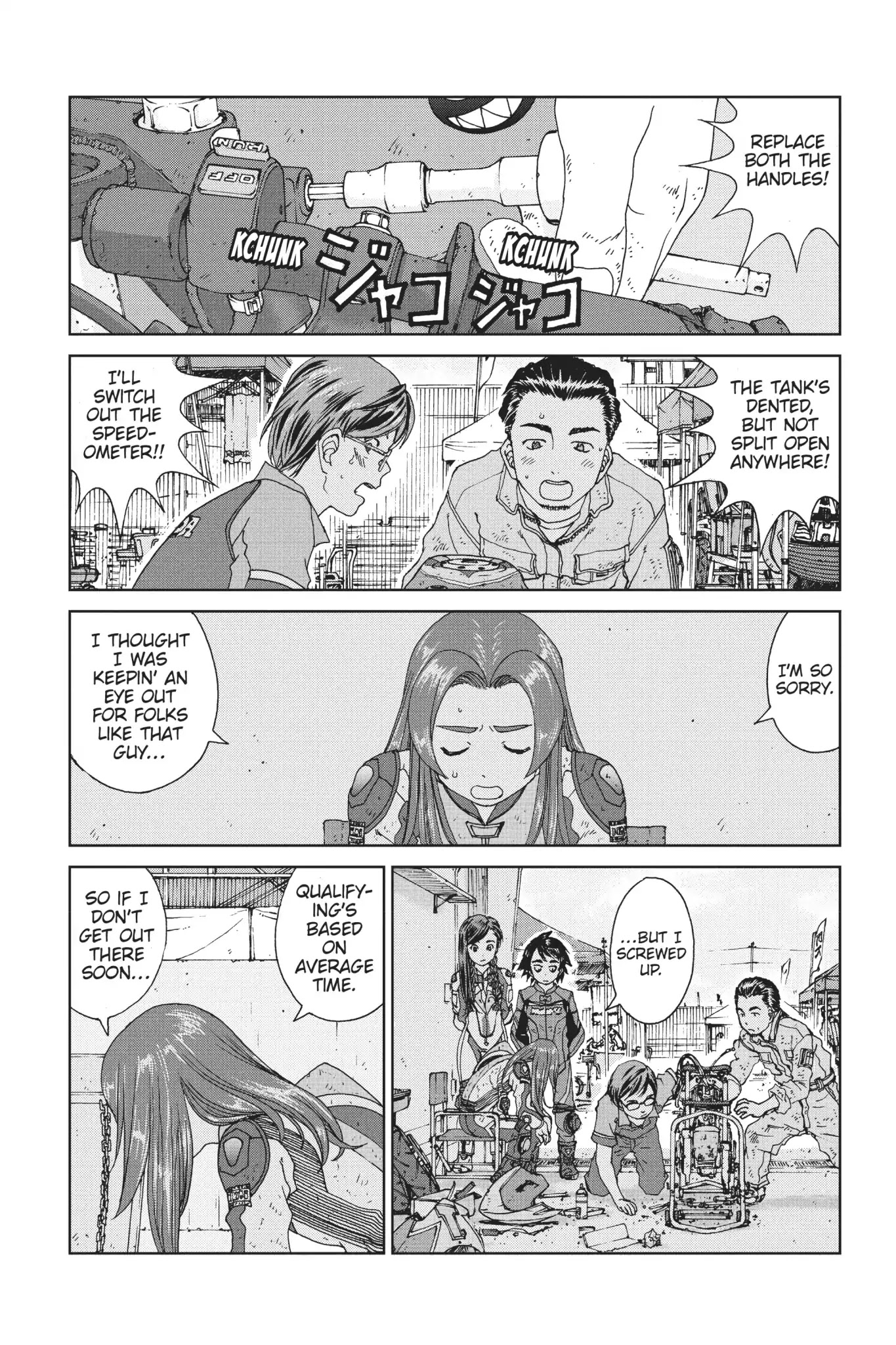 Toppu GP Chapter 33 page 9 - Chapter 33: Lap 33: Team Myne