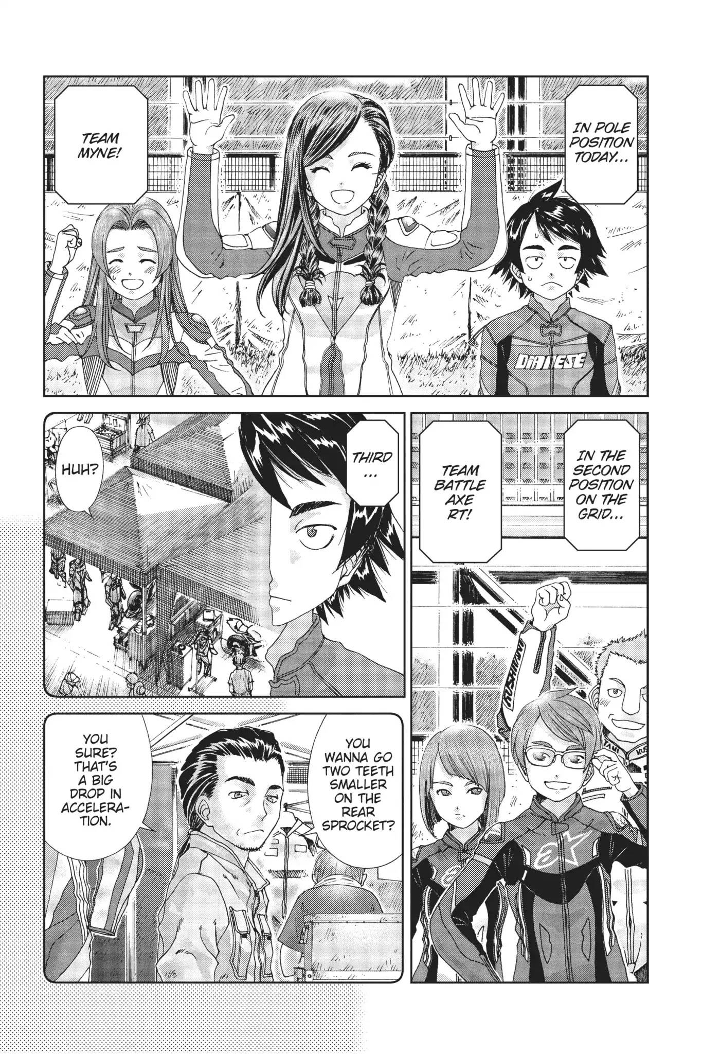 Toppu GP Chapter 34 page 16 - Chapter 34: Lap 34: A Serious Game