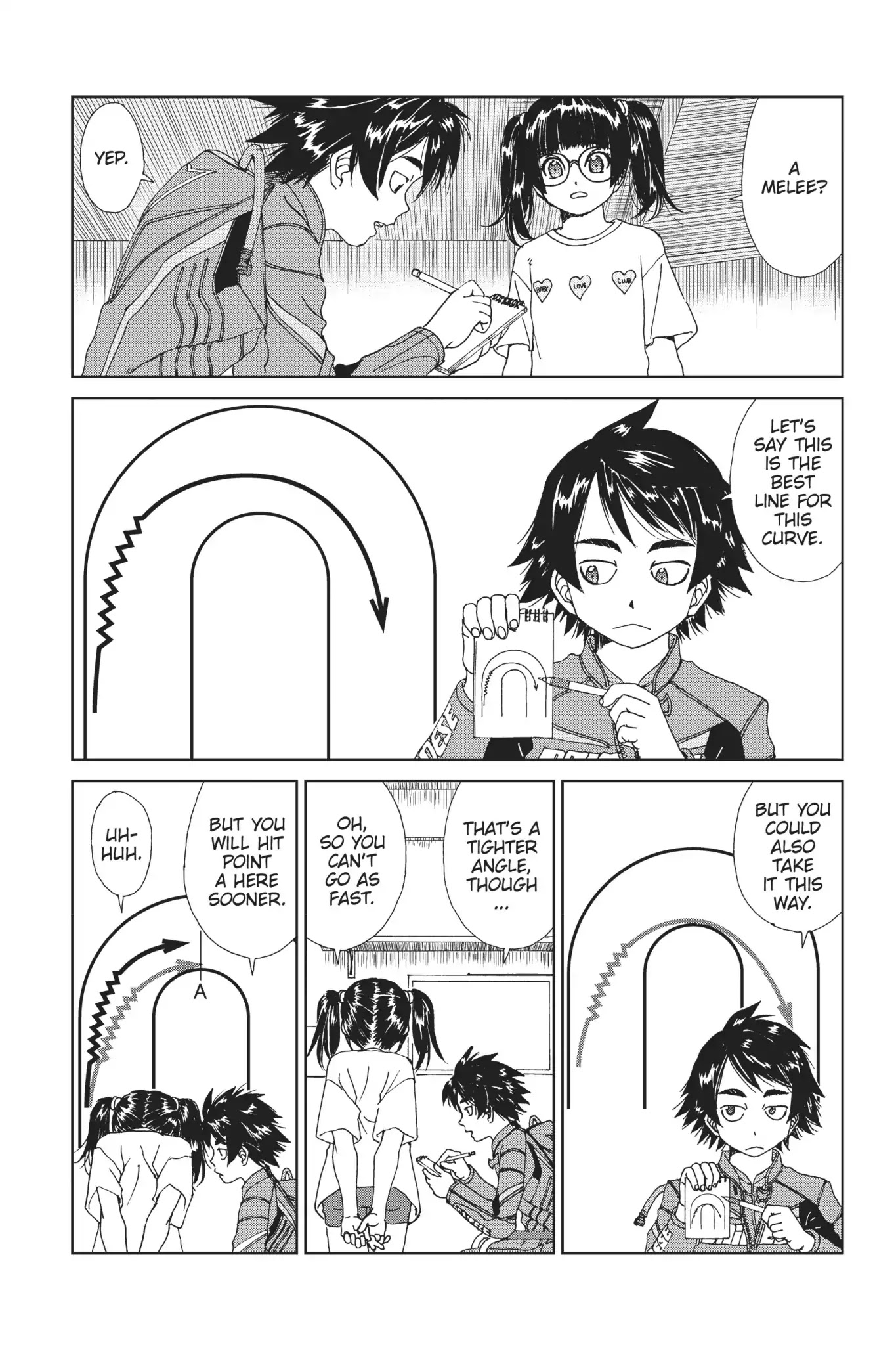Toppu GP Chapter 35 page 13 - Chapter 35: Lap 35: Burning Line