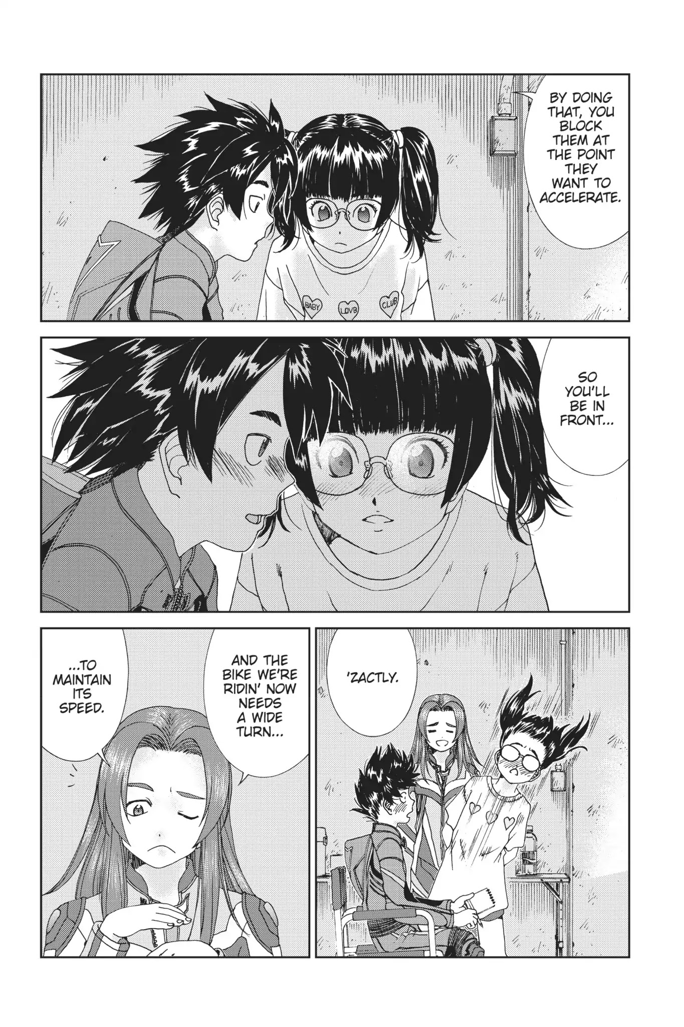Toppu GP Chapter 35 page 14 - Chapter 35: Lap 35: Burning Line