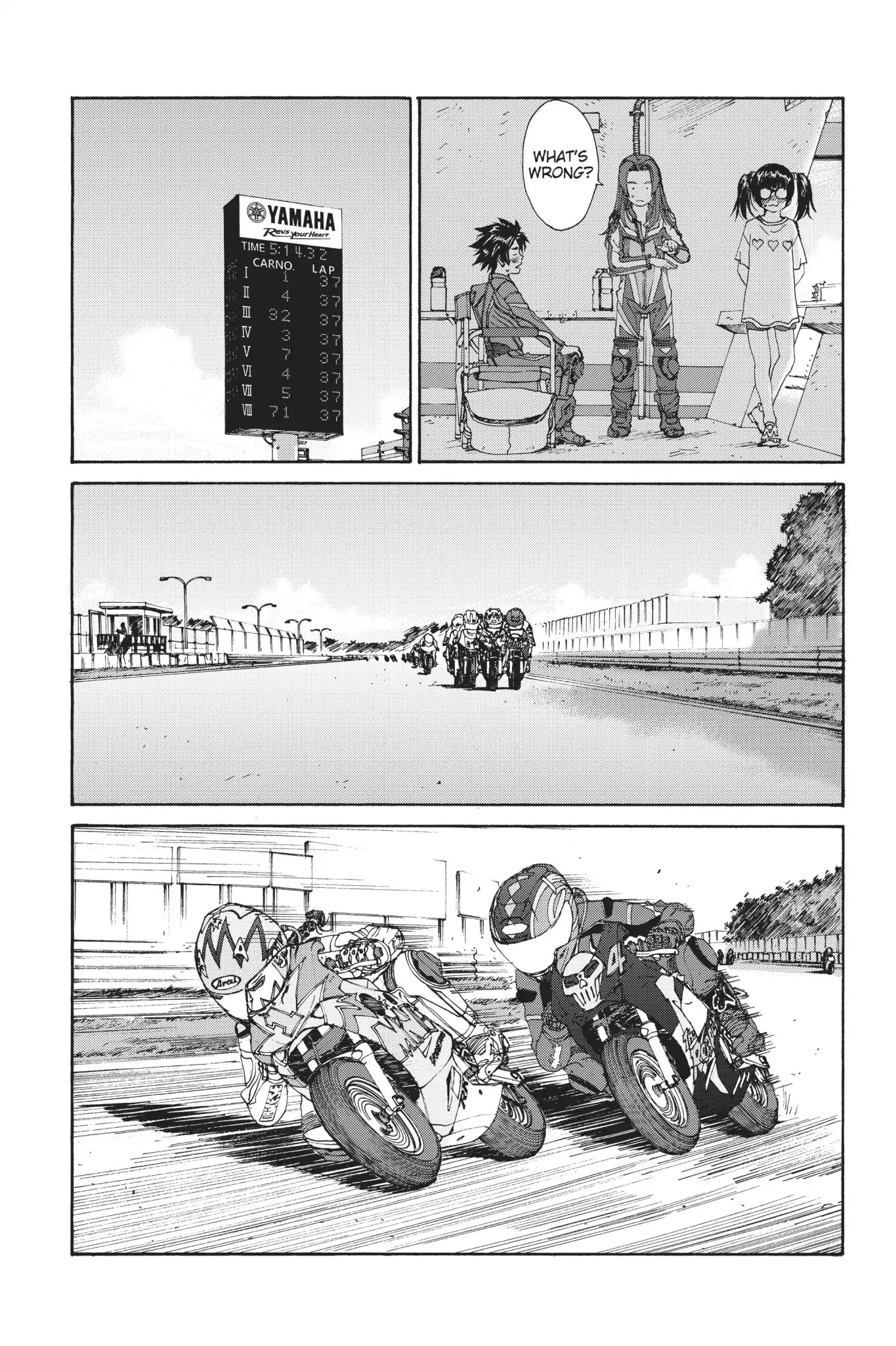 Toppu GP Chapter 35 page 15 - Chapter 35: Lap 35: Burning Line