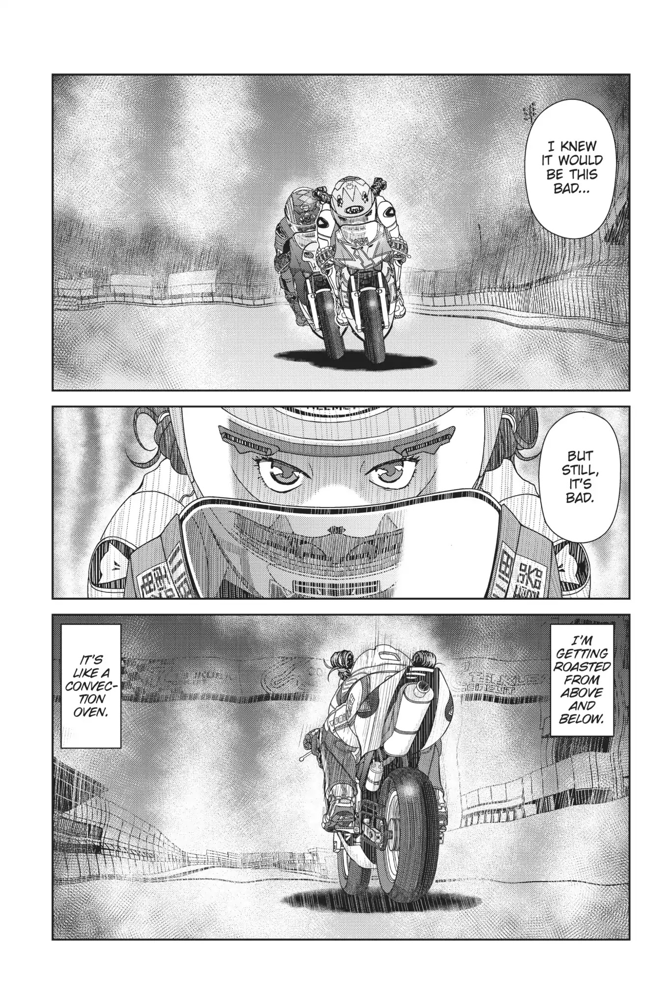 Toppu GP Chapter 35 page 17 - Chapter 35: Lap 35: Burning Line