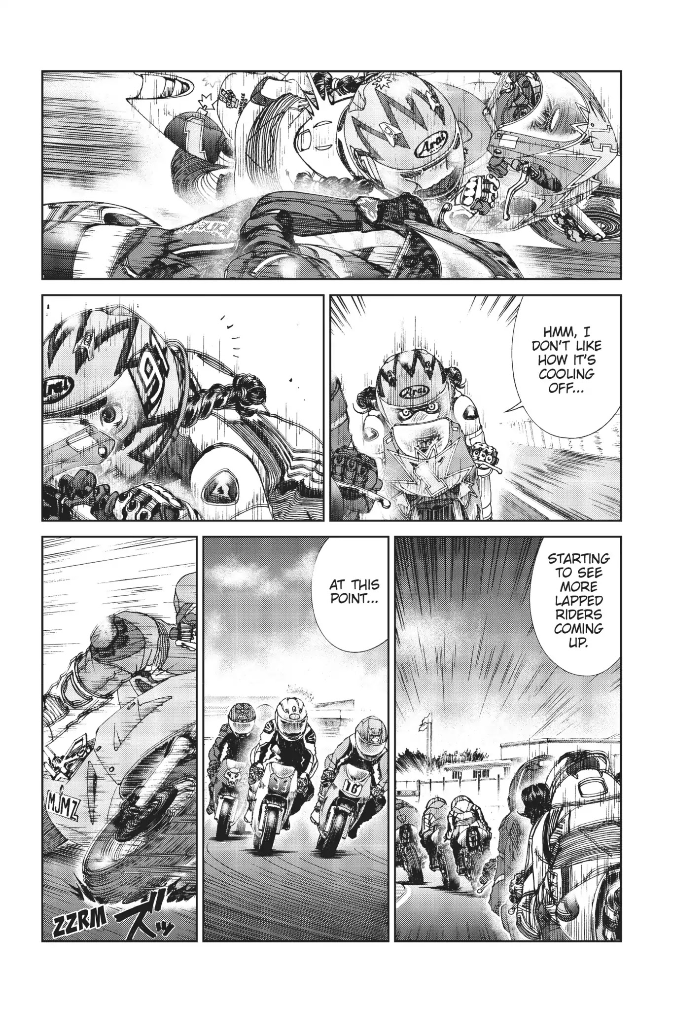 Toppu GP Chapter 35 page 20 - Chapter 35: Lap 35: Burning Line
