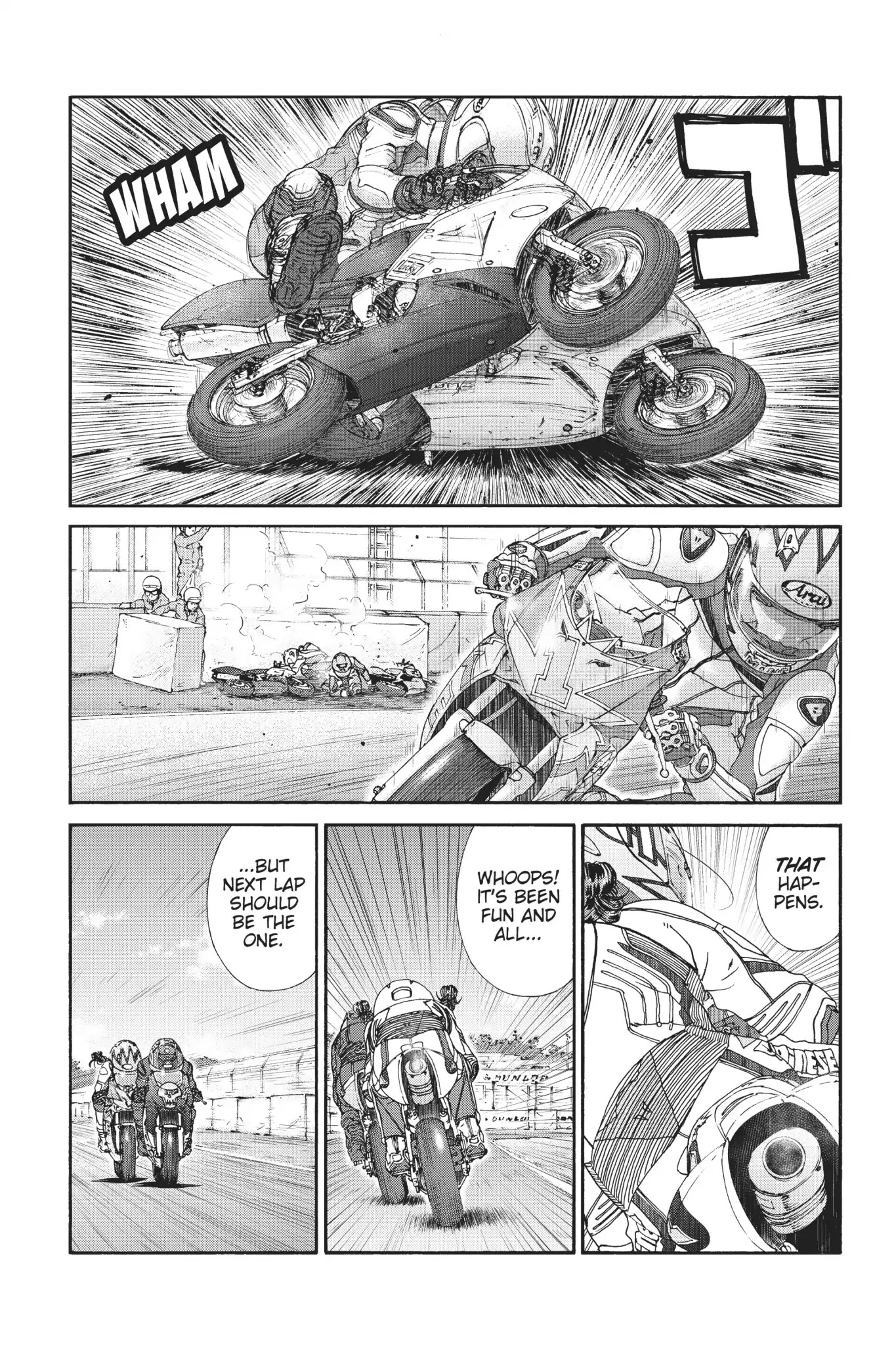 Toppu GP Chapter 35 page 21 - Chapter 35: Lap 35: Burning Line