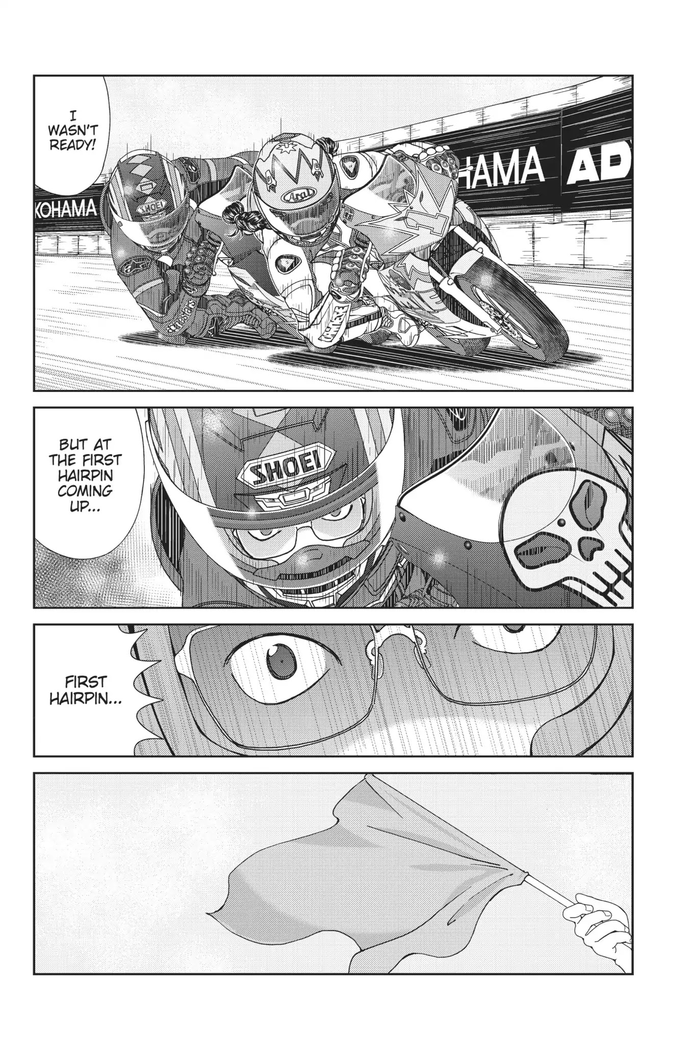 Toppu GP Chapter 35 page 24 - Chapter 35: Lap 35: Burning Line