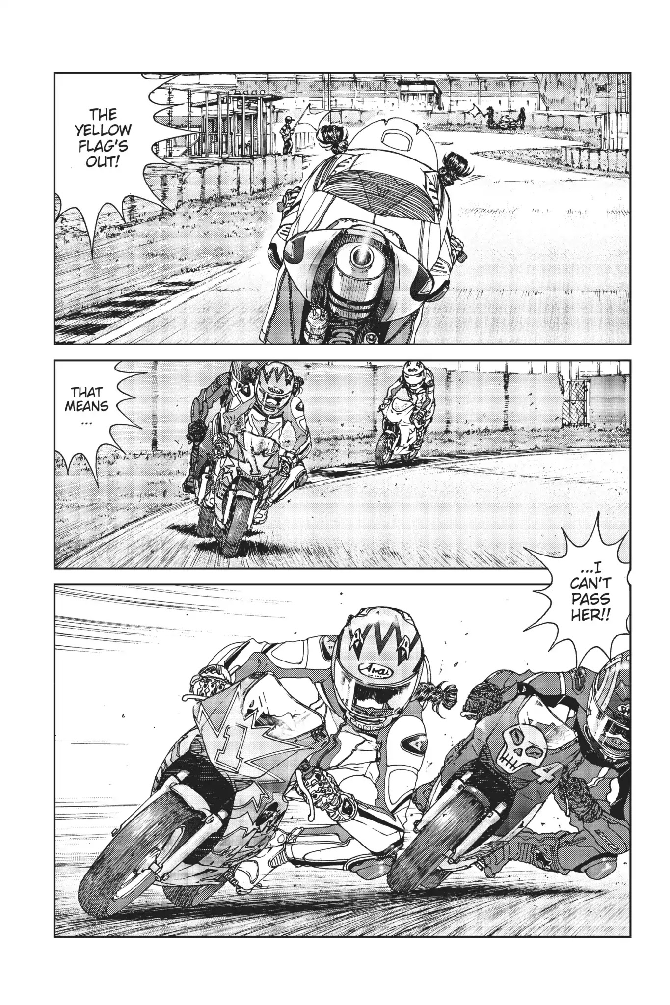 Toppu GP Chapter 35 page 25 - Chapter 35: Lap 35: Burning Line