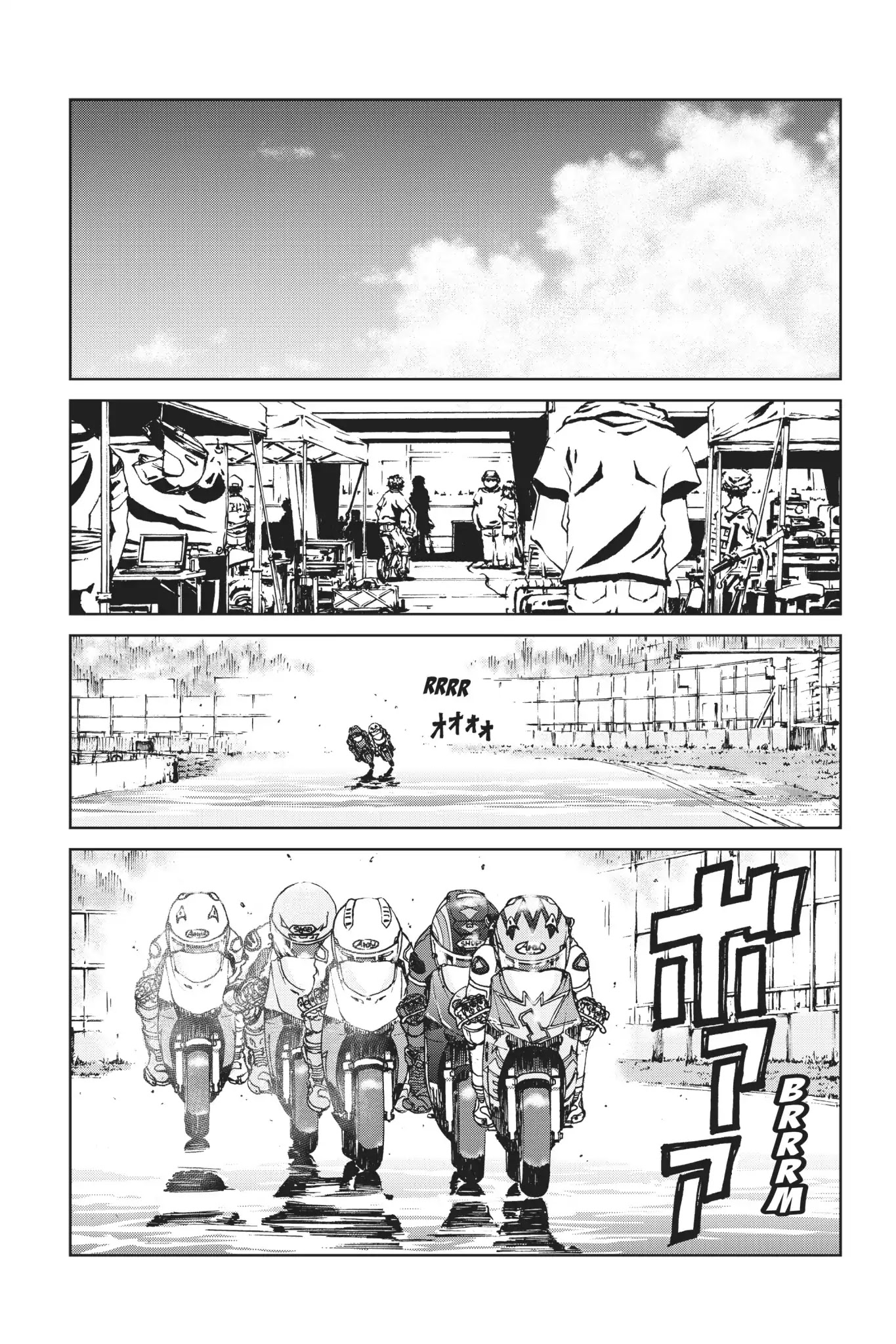 Toppu GP Chapter 35 page 3 - Chapter 35: Lap 35: Burning Line