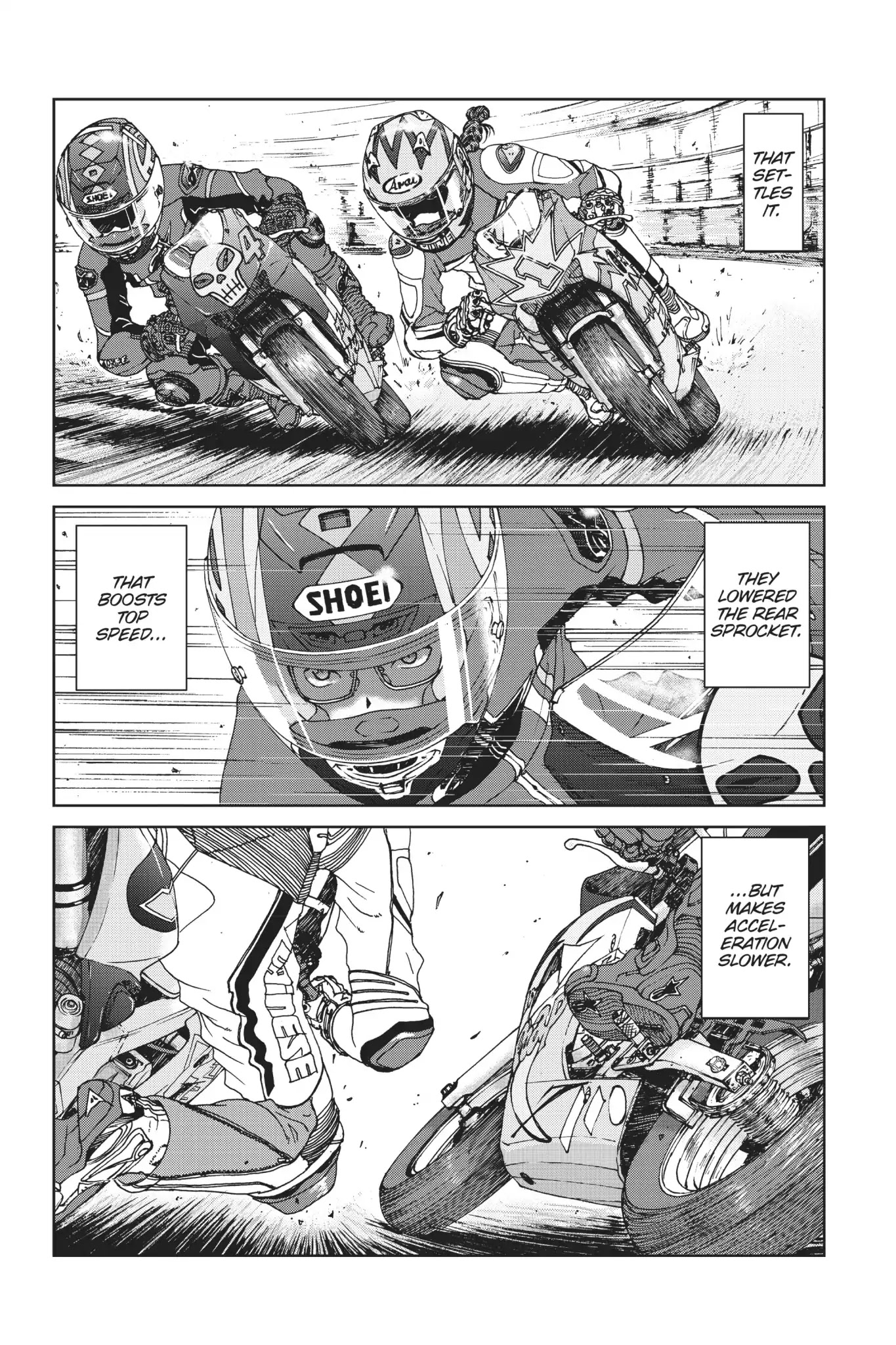 Toppu GP Chapter 35 page 4 - Chapter 35: Lap 35: Burning Line