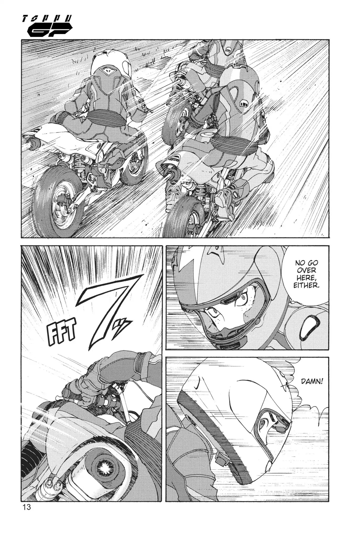 Toppu GP Chapter 6 page 14 - Chapter 6: Lap 6: Yesterday's Enemy Is...