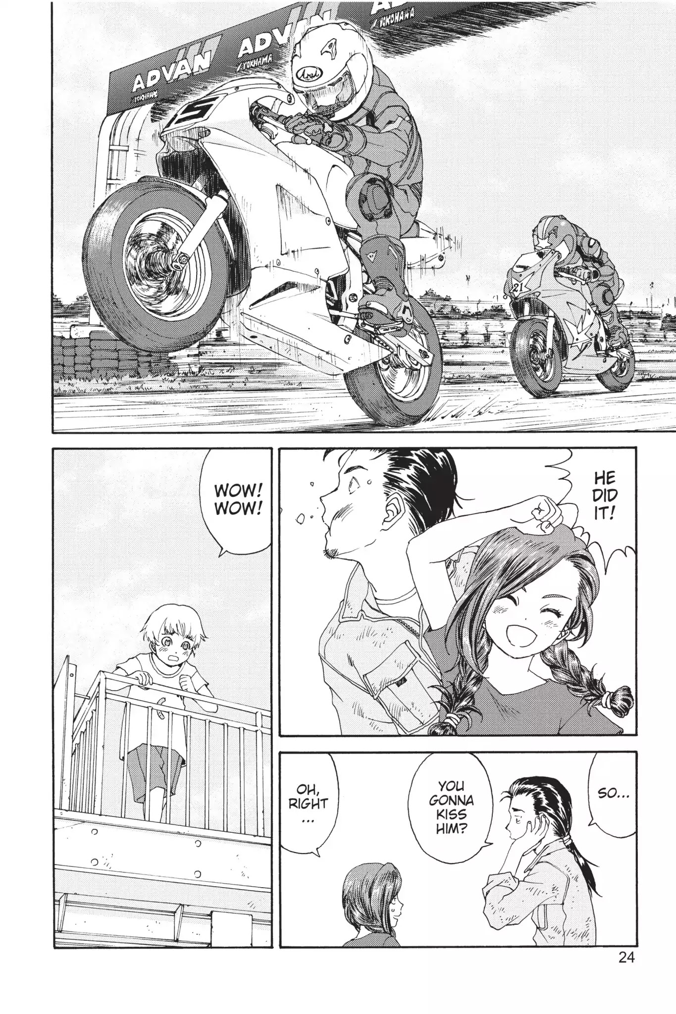 Toppu GP Chapter 6 page 25 - Chapter 6: Lap 6: Yesterday's Enemy Is...