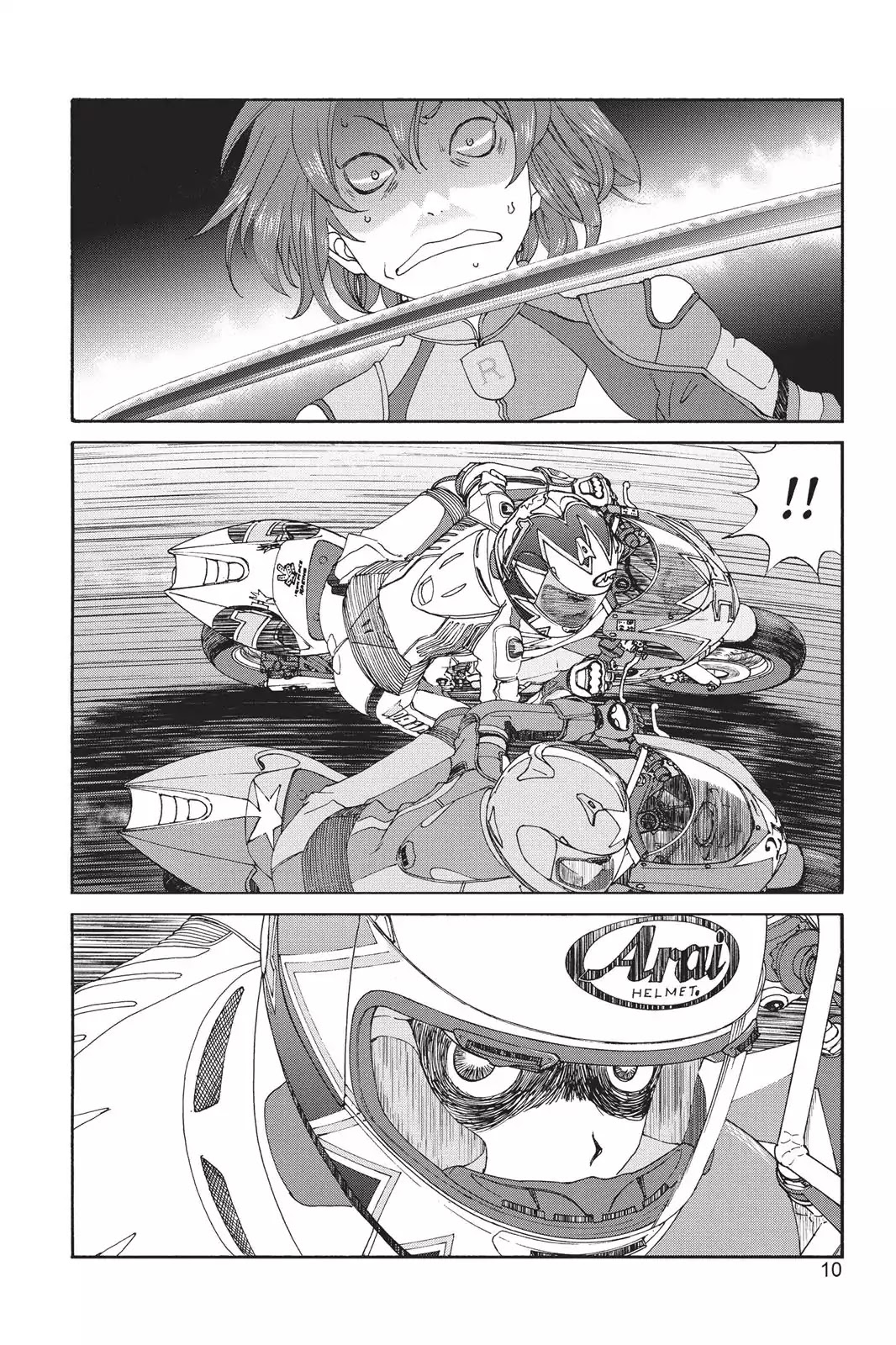 Toppu GP Chapter 7 page 10 - Chapter 7: Lap 7: Female Rider