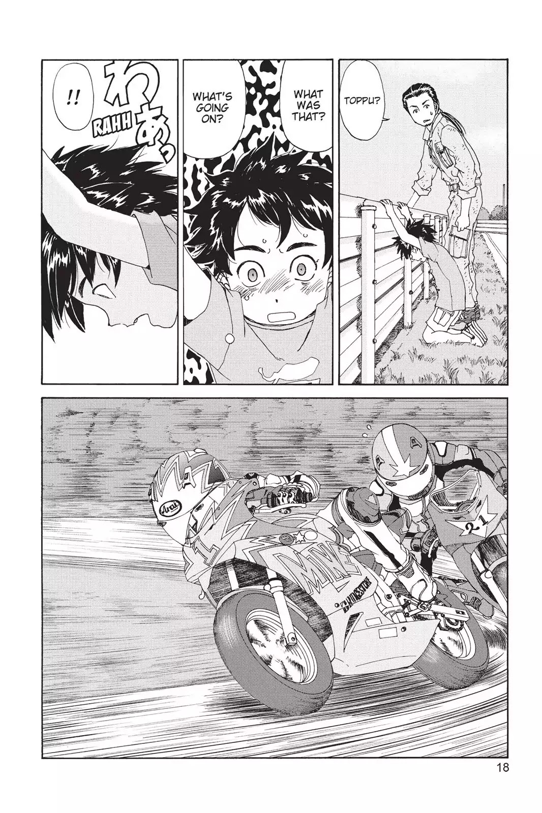Toppu GP Chapter 7 page 18 - Chapter 7: Lap 7: Female Rider