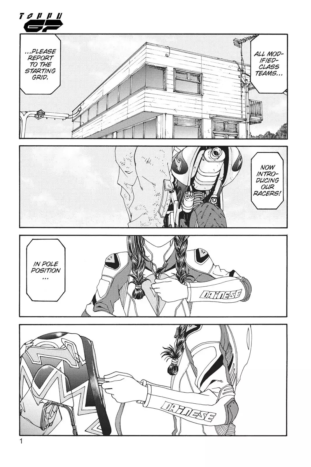 Toppu GP Chapter 7 page 2 - Chapter 7: Lap 7: Female Rider