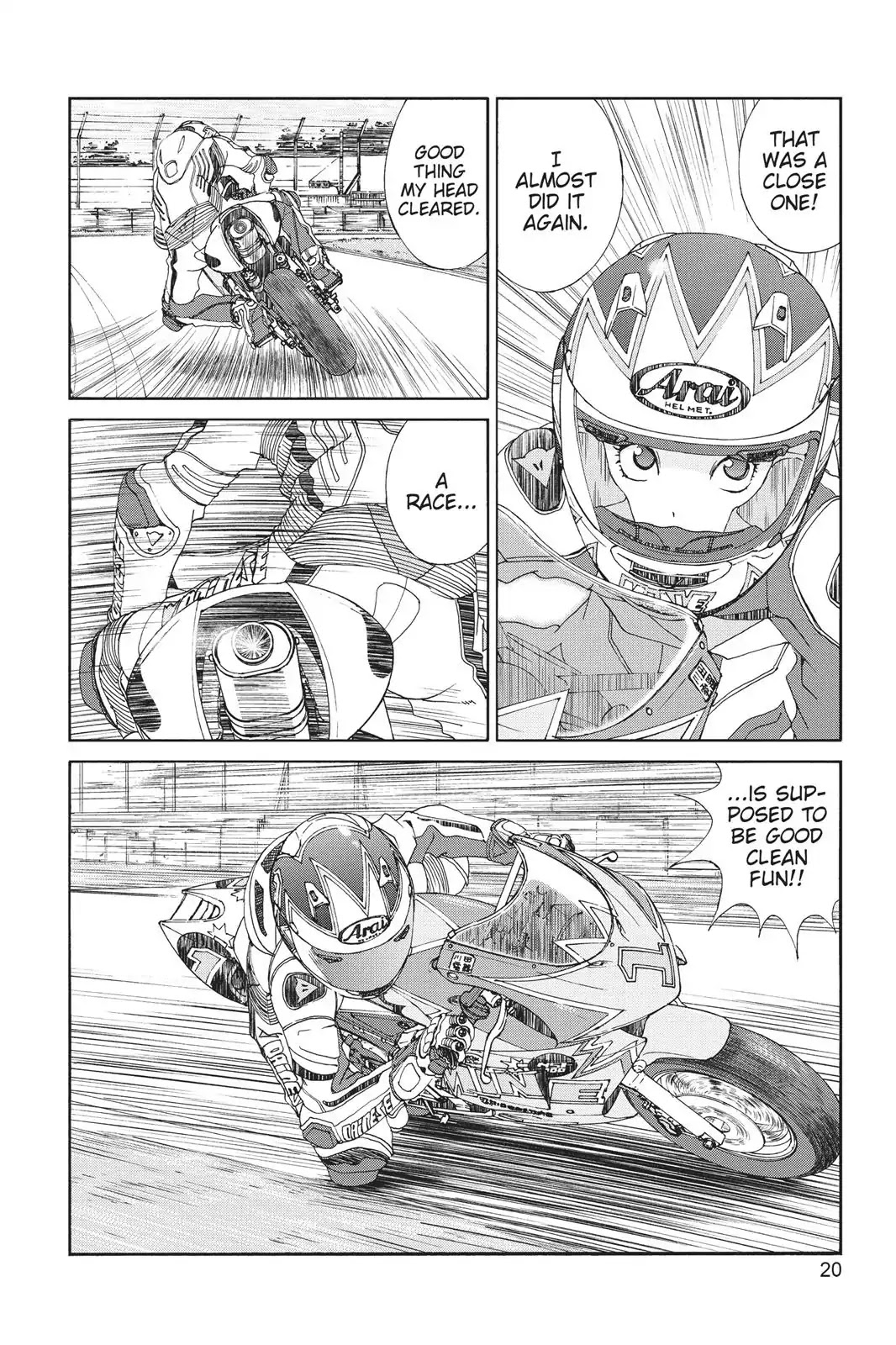 Toppu GP Chapter 7 page 20 - Chapter 7: Lap 7: Female Rider